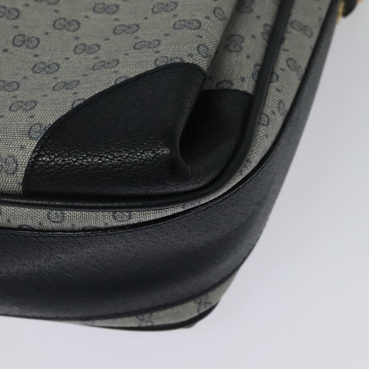 Gucci GUCCI Micro GG Supreme Shoulder Bag Pvc Navy Gold 001 116 Size ONE SIZE - 13 Thumbnail