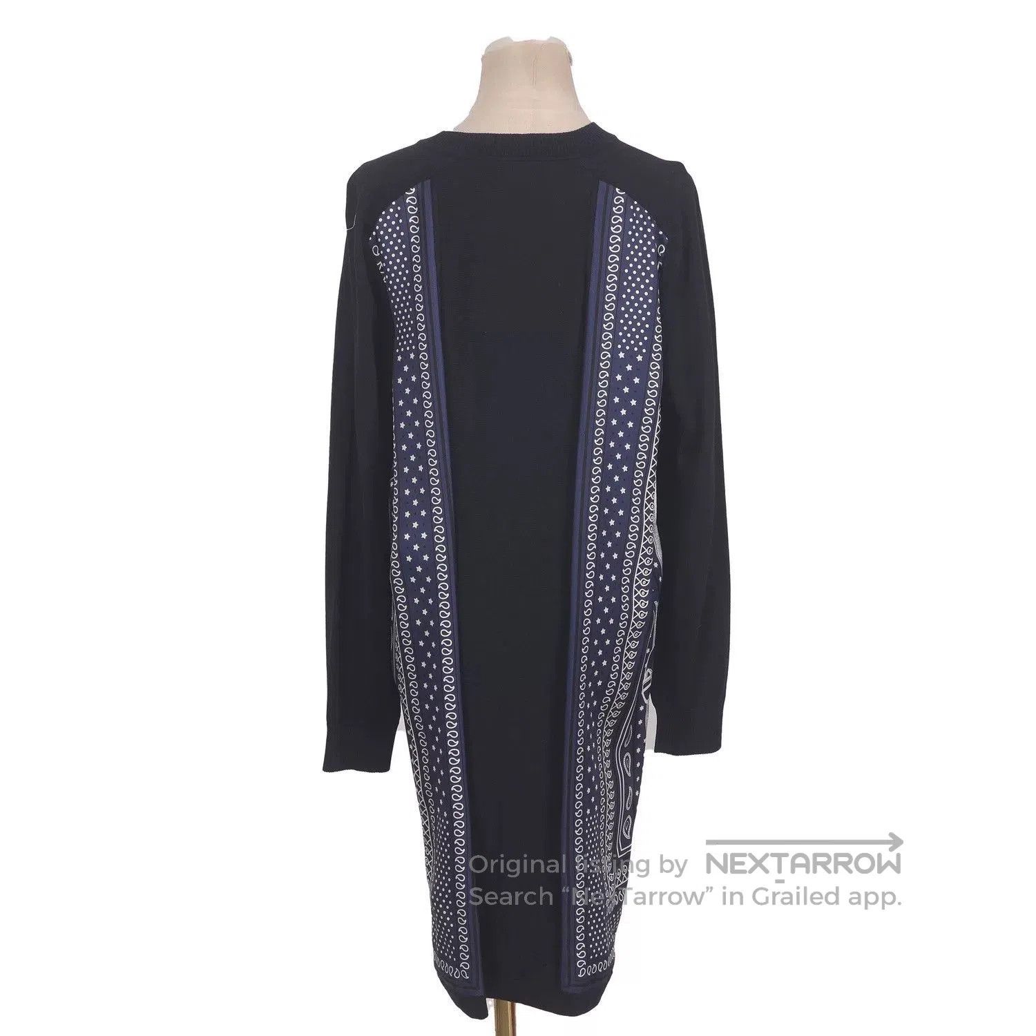 Hermes hermes long sleeve dress with patterns. Size M / US 6-8 / IT 42-44 - 6 Thumbnail