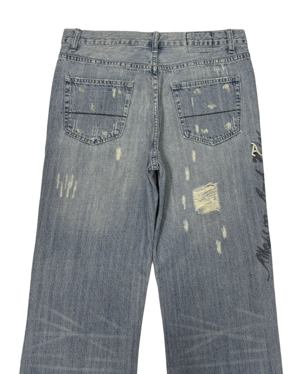 Abercrombie & Fitch 🔥ABERCROMBIE & FITCH BAGGY DENIM JEANS AMERICA & FIRST Size US 34 / EU 50 - 6 Thumbnail