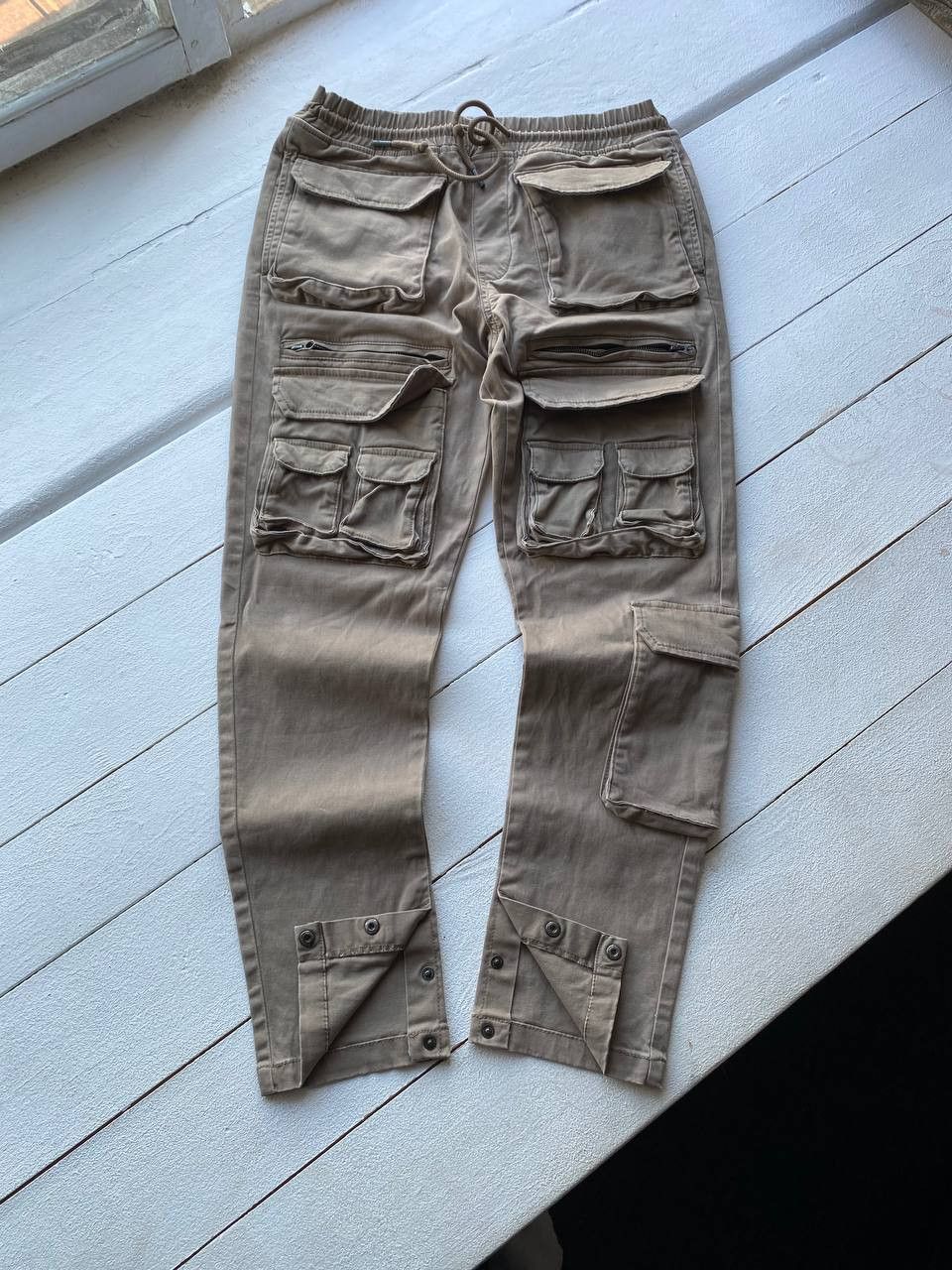 Japanese Brand 90s Japanese Multipocket Gothic Y2k Bondage Mens Pants RARE Size US 32 / EU 48 - 2 Thumbnail