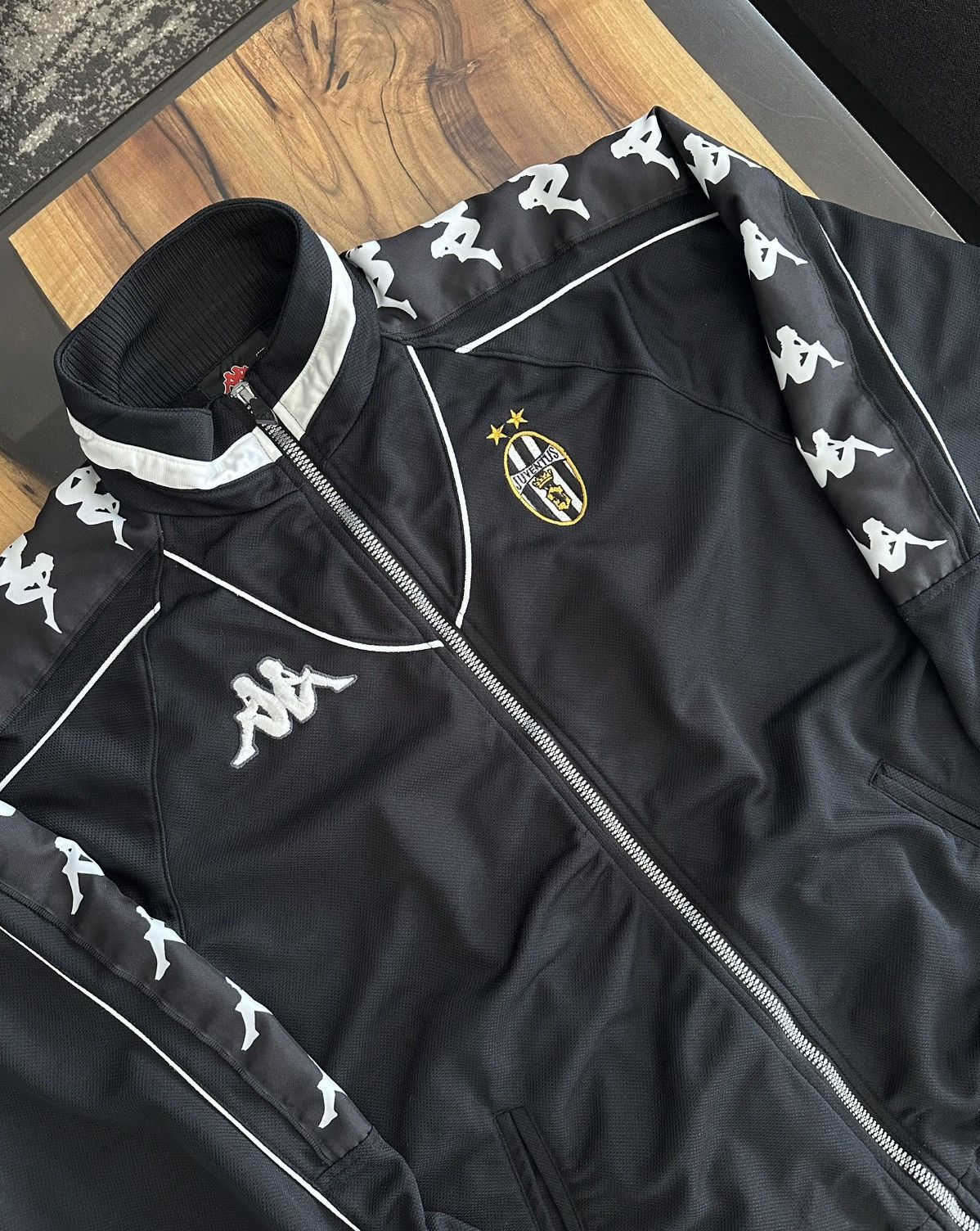 Kappa Vintage Kappa Juventus Track Jacket 98/99 Size US XL / EU 56 / 4 - 2 Thumbnail