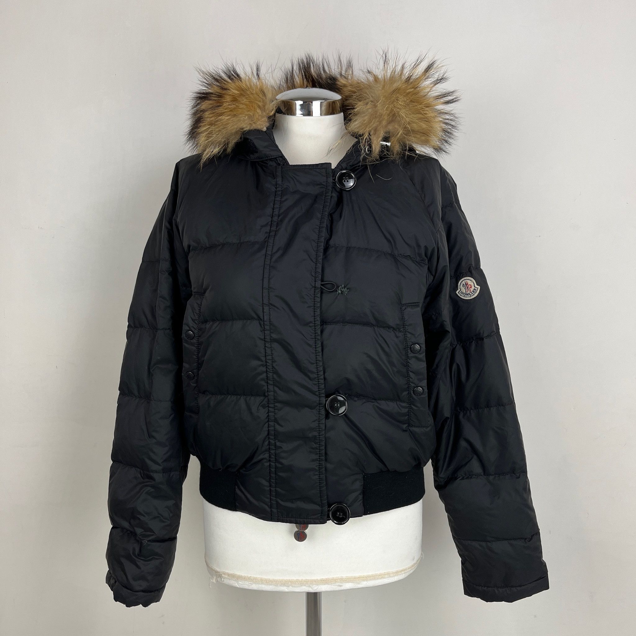 Moncler Piumino Moncler crop – 3 Size S / US 4 / IT 40 - 1 Thumbnail