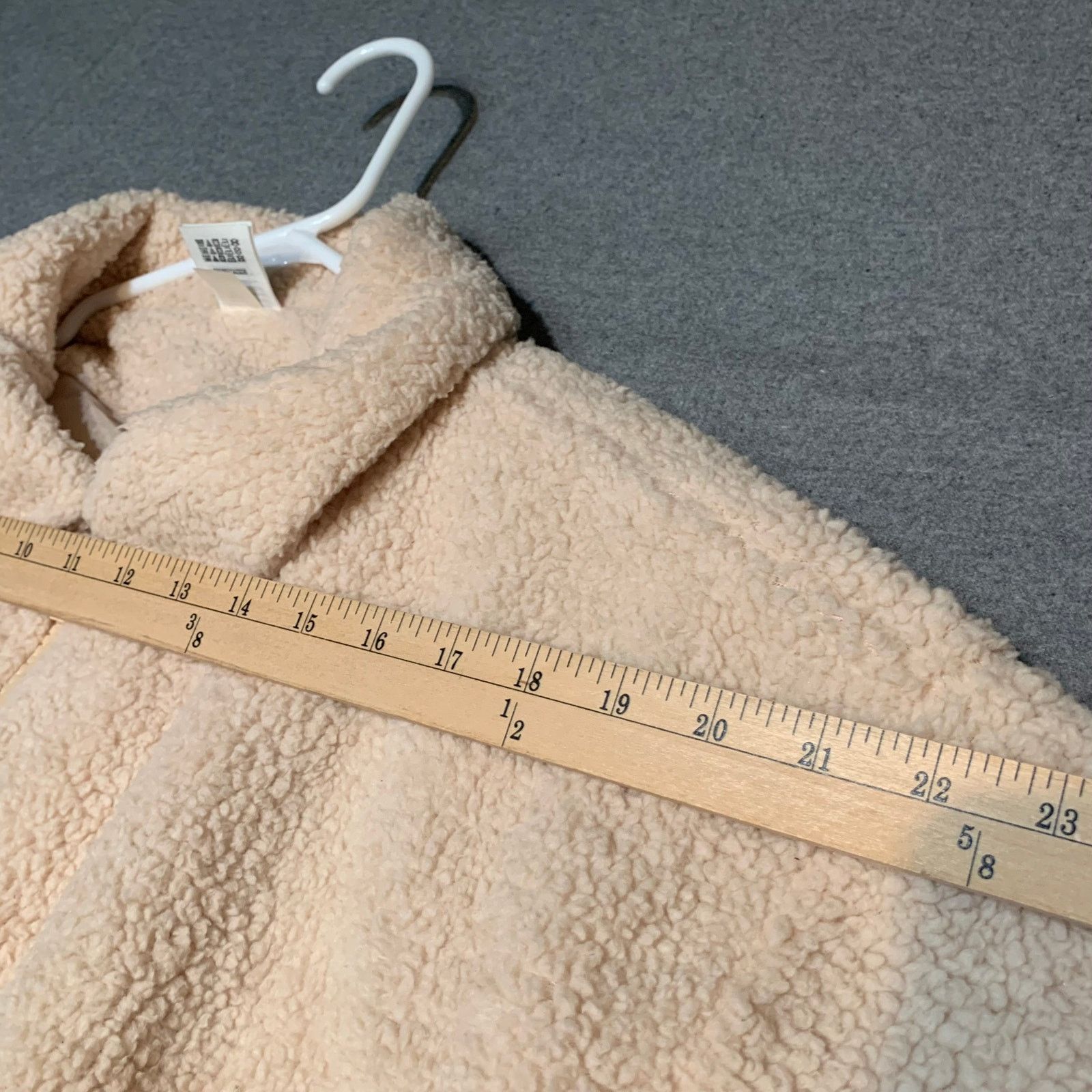 Pink PINK Sherpa Teddy Jacket Womens Size Large Full Zip Size L / US 10 / IT 46 - 5 Thumbnail