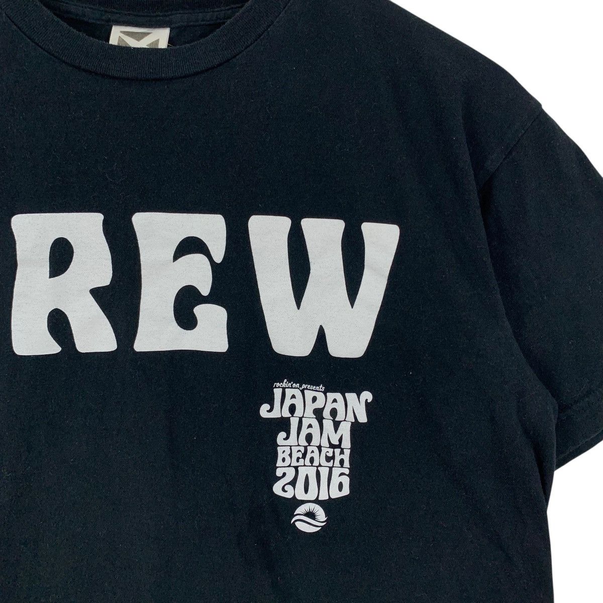 Japanese Brand JAPAN JAM BEACH Rockin’ On Crew Japan Concert Band Tshirt Size US M / EU 48-50 / 2 - 3 Thumbnail