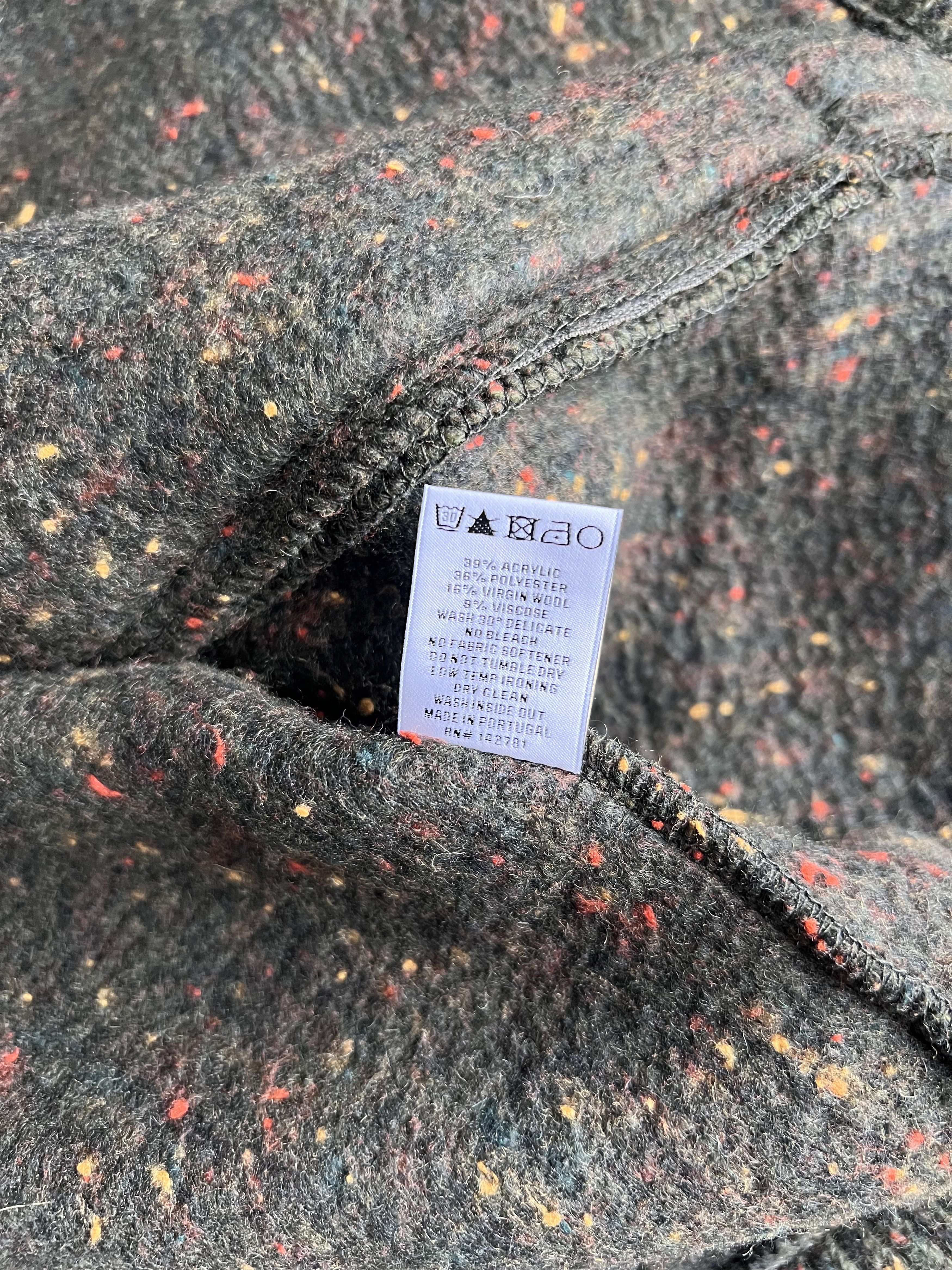 Aime Leon Dore Aime Leon Dore Donegal Half Zip Pullover Sweater in Green Size US XL / EU 56 / 4 - 9 Thumbnail