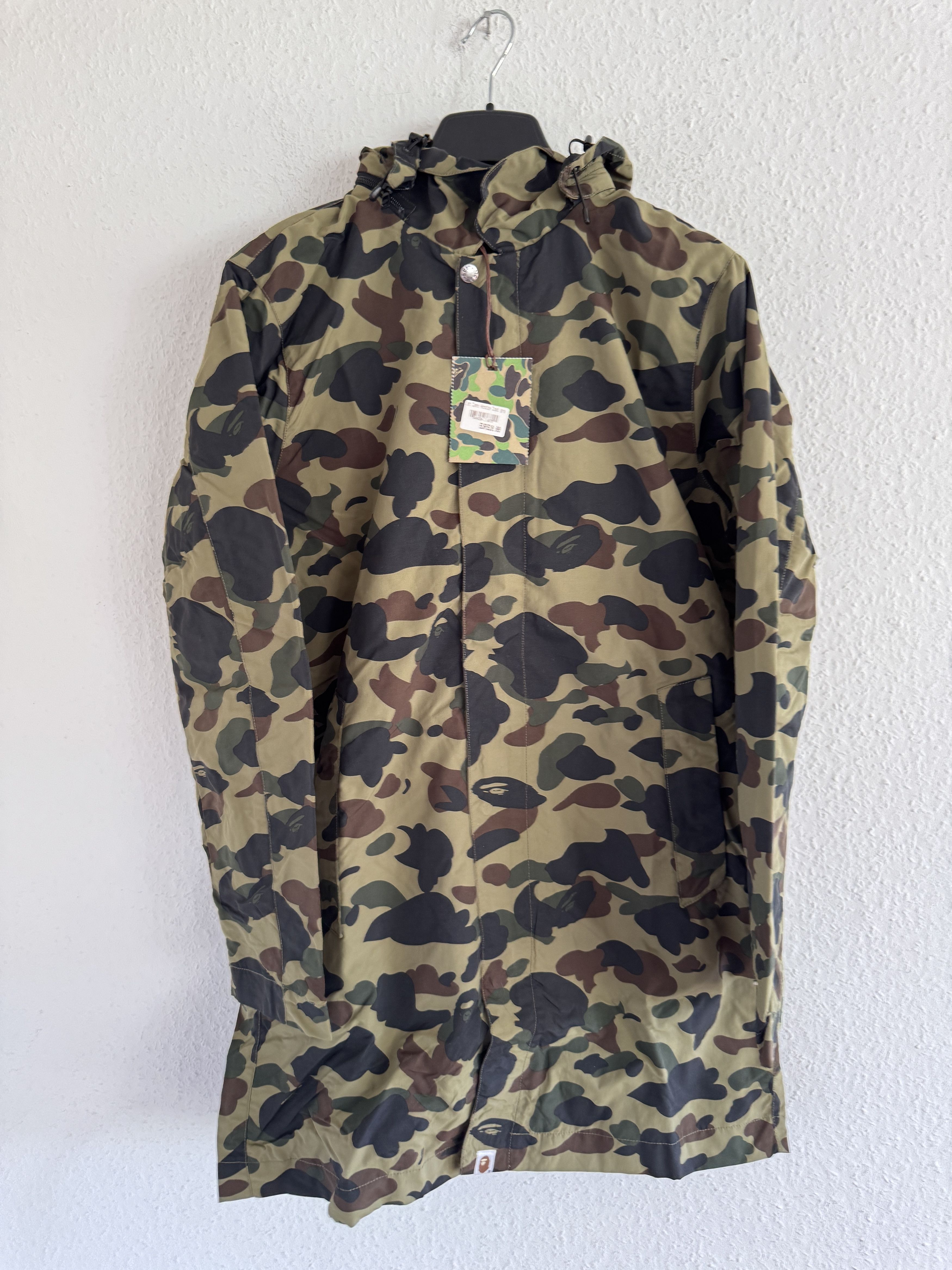 Bape 1st Camo Hooded Coat Size US L / EU 52-54 / 3 - 5 Thumbnail