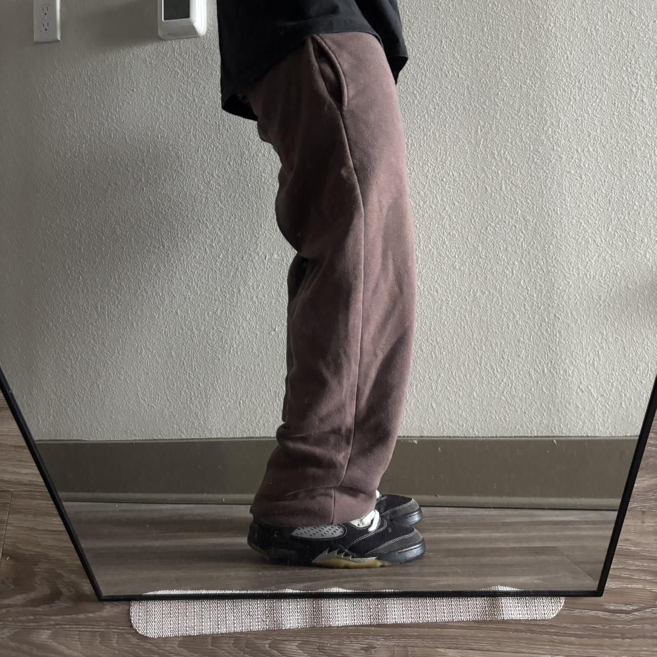 Vintage Crazy Vintage Y2K/2000s Brown Essential Sweatpants! Fits S Size US 30 / EU 46 - 2 Thumbnail