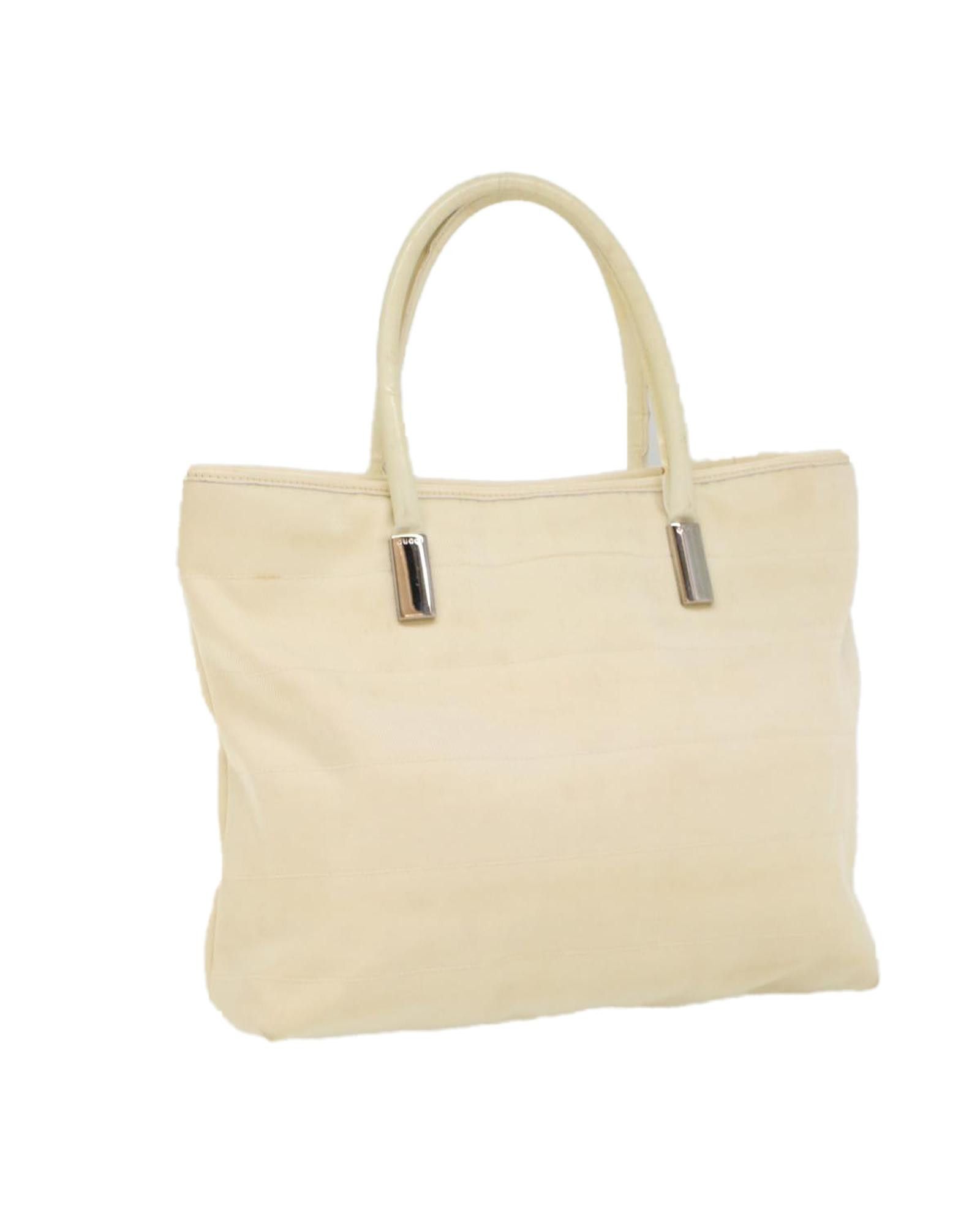 image of Gucci Beige Nylon Tote Bag, Women's
