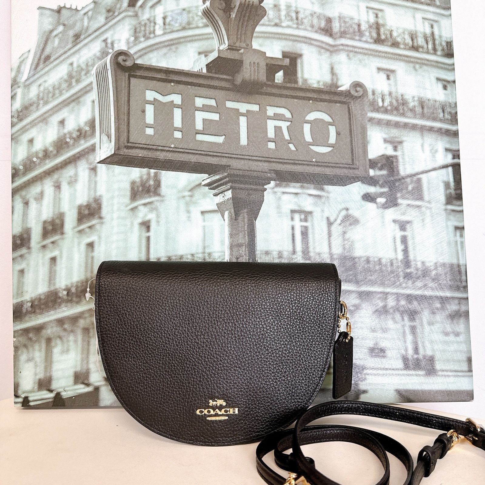 Coach Coach C1432 Ellen Crossbody IN BLACK Size ONE SIZE - 2 Thumbnail