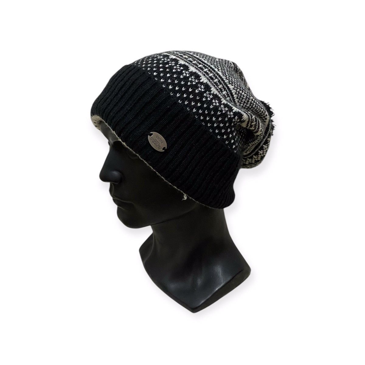 Japanese Brand × Vintage Japanese Brand Plain Beanie Hat Size ONE SIZE - 1 Thumbnail