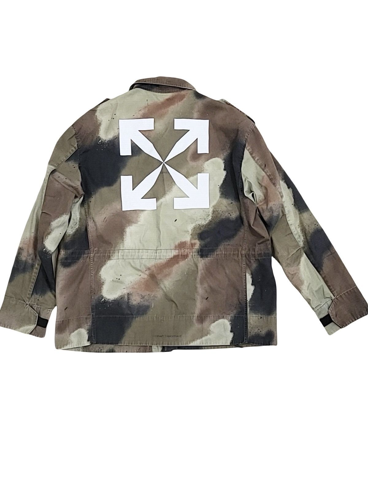 Off-White Off-White c/o Virgil Abloh Camo Arrow Field Jacket Size US S / EU 44-46 / 1 - 2 Thumbnail