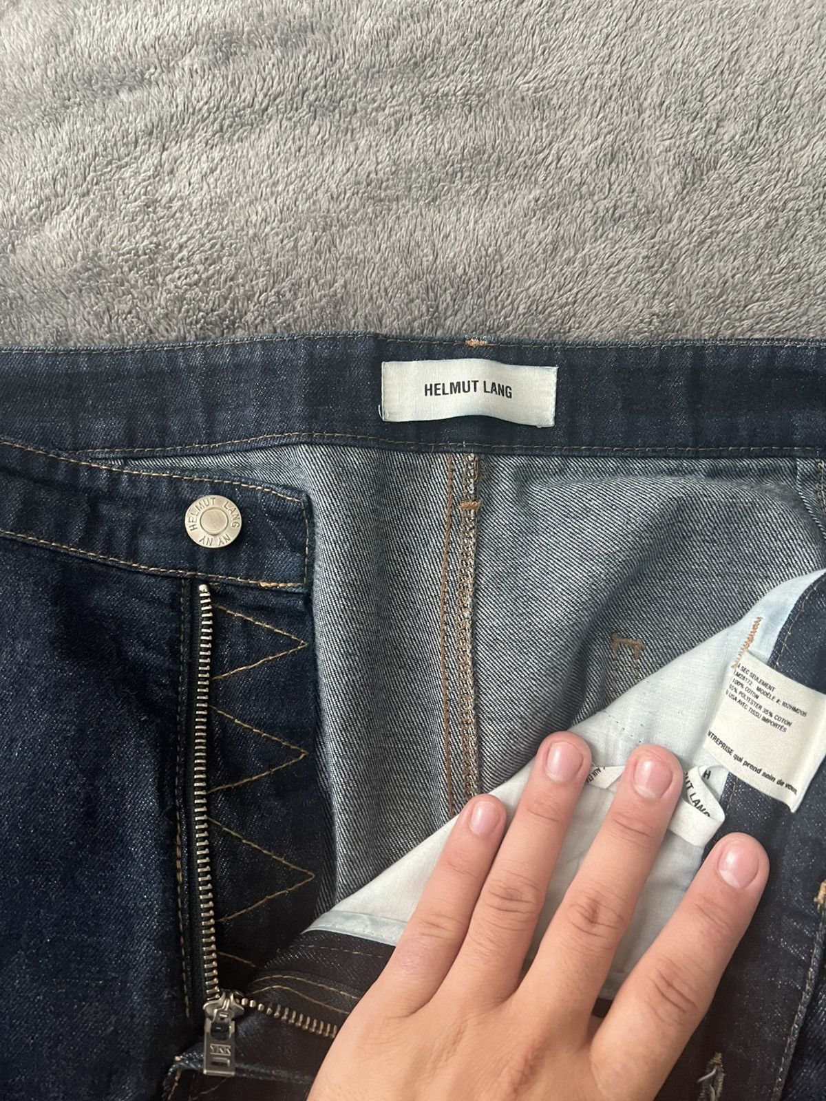 Helmut Lang Helmut Lang Boot Cut flared selvage denim Size US 32 / EU 48 - 4 Thumbnail