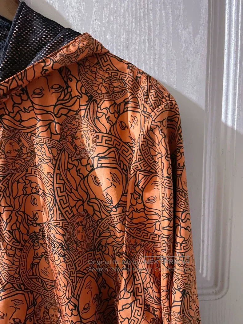 Versace Versace Full printed woven jacket jacket Size US L / EU 52-54 / 3 - 5 Thumbnail