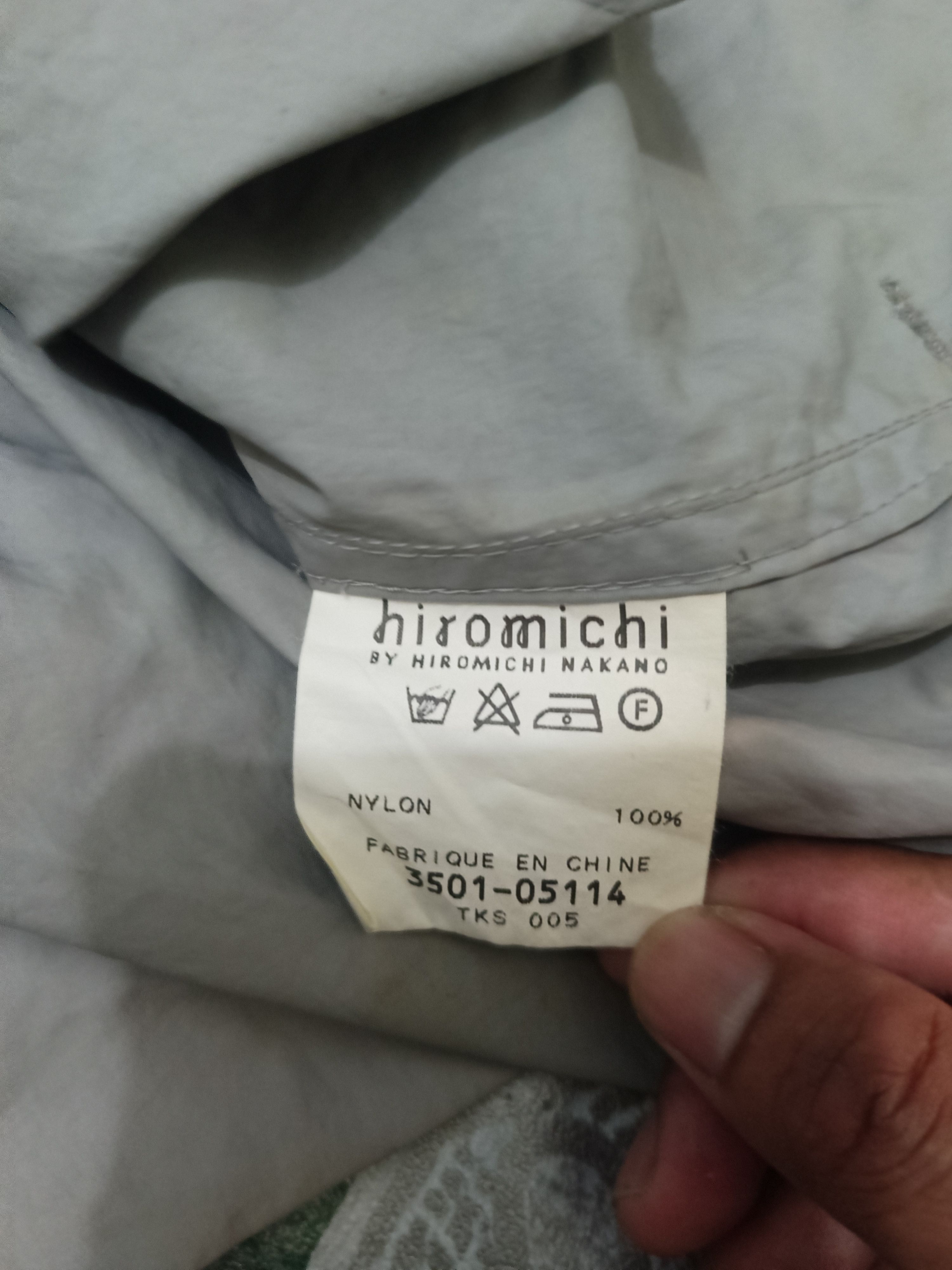 Designer × Japanese Brand Hiromichi Nakano Nylon Jacket half double zipper Size US L / EU 52-54 / 3 - 8 Thumbnail