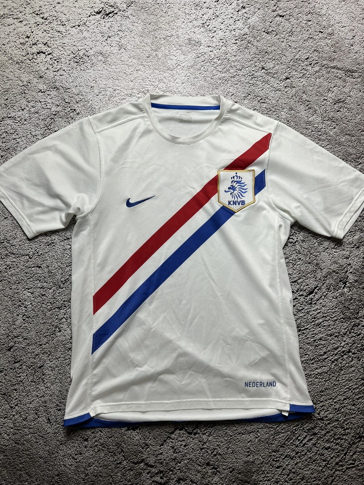 Nike 2006-2008 Netherlands national football tram nike jersey Size US S / EU 44-46 / 1 - 1 Thumbnail