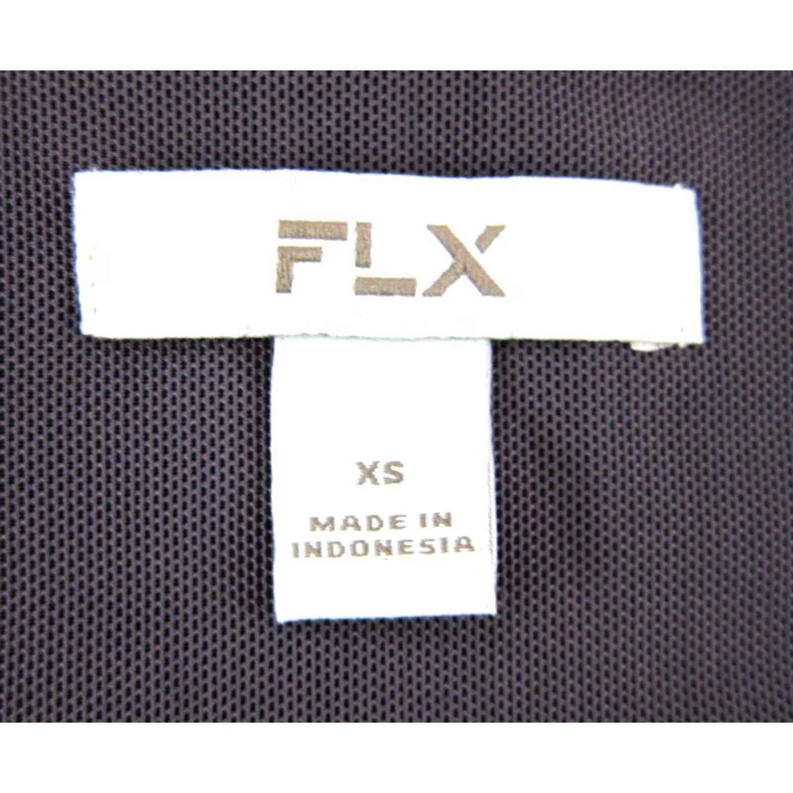 Vintage FLX Blue Stretch Zipper Pocket Shorts Lined Sport Tank Dress Woman XS Size 26" / US 2 / IT 38 - 3 Thumbnail