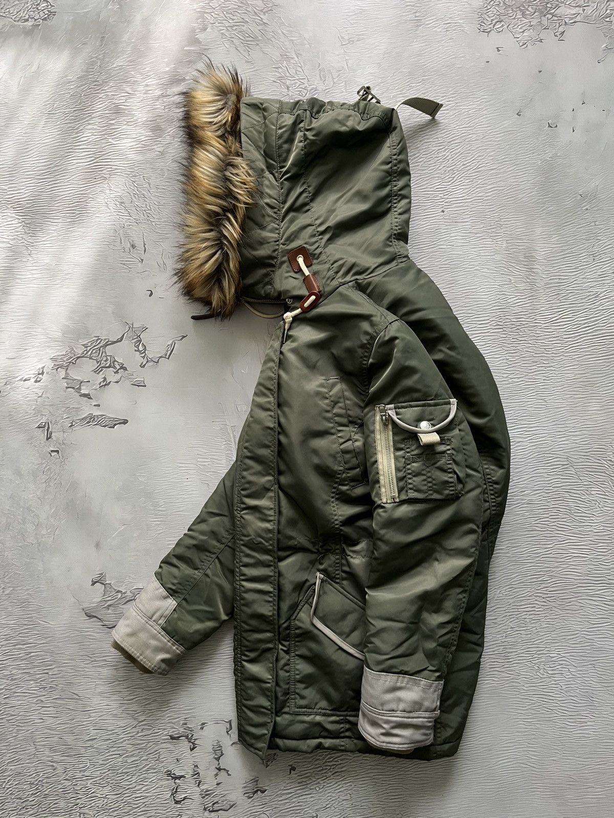 Schott Schott Vintage Jacket Parka Avant Garde Streetwear Olive Size S / US 4 / IT 40 - 6 Thumbnail