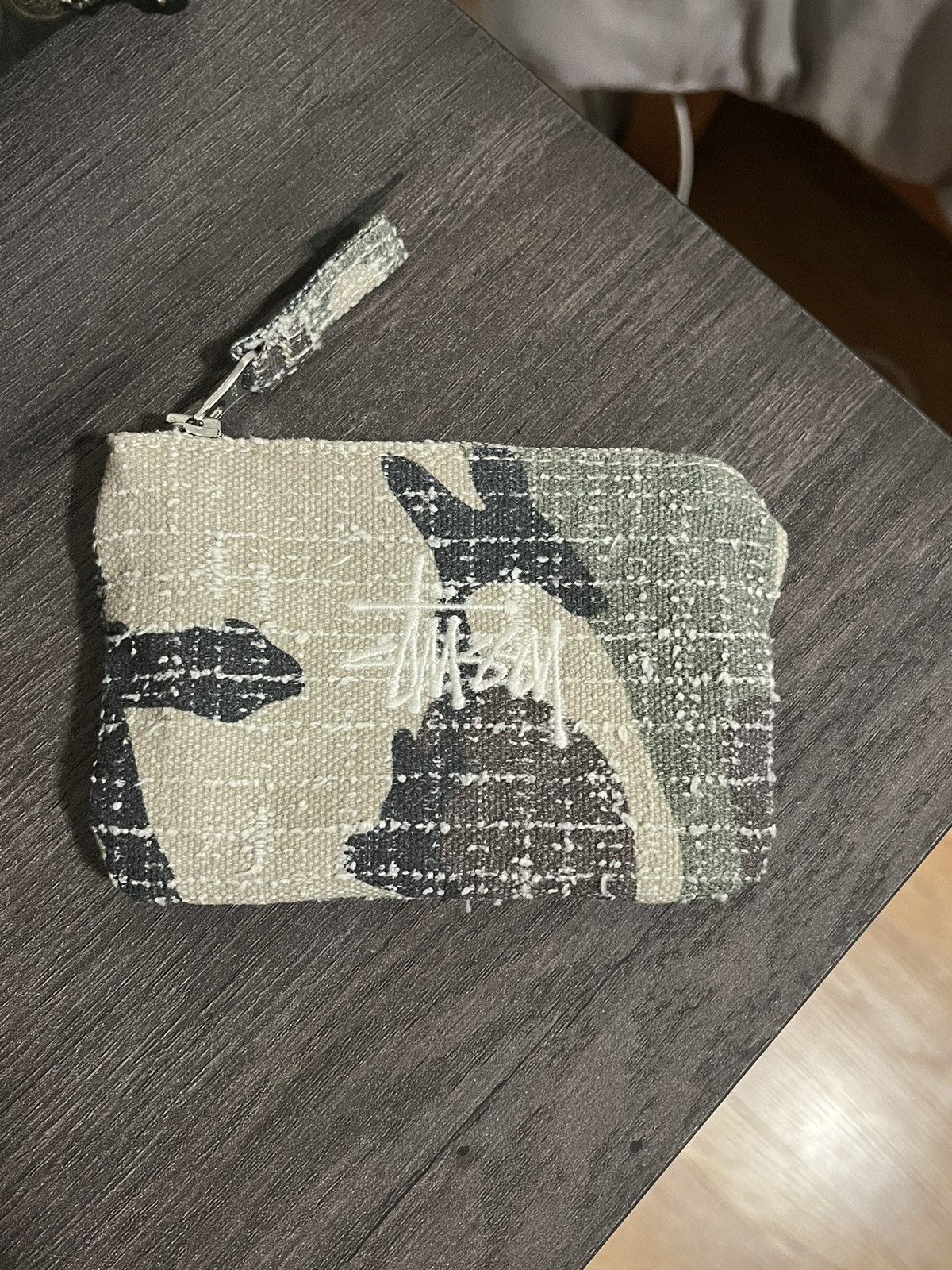 Stussy Stussy Needle Punch Camo pouch | Grailed