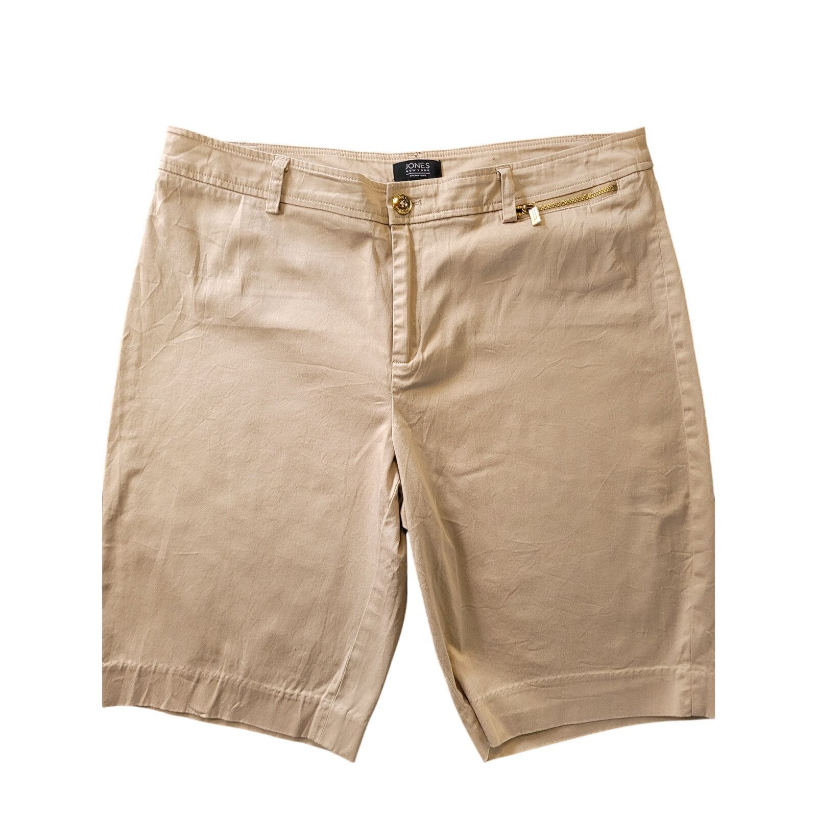 Jones New York Jones New York Khaki Chino Shorts Sz 10 Size 32" / US 10 / IT 46 - 1 Thumbnail
