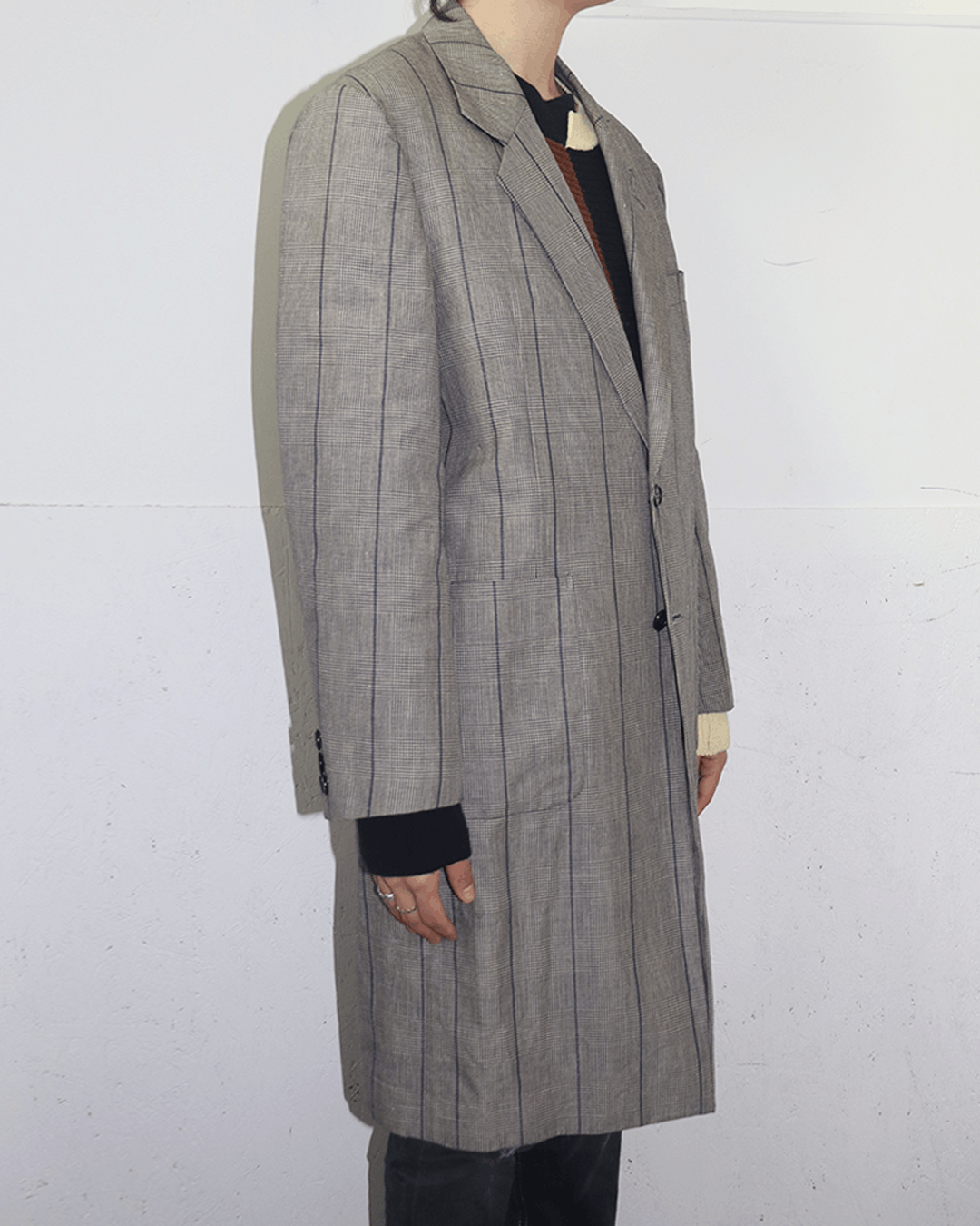 Diet Butcher Slim Skin Diet Butcher Slim Skin Checked Two Button Coat Size US M / EU 48-50 / 2 - 3 Thumbnail