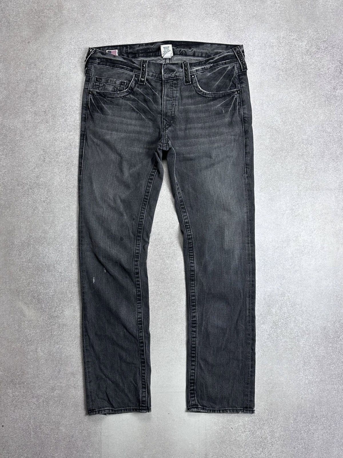 True Religion Vintage True Religion Rocco Baggy Jeans Rare 36 Straigth Size US 36 / EU 52 - 3 Thumbnail