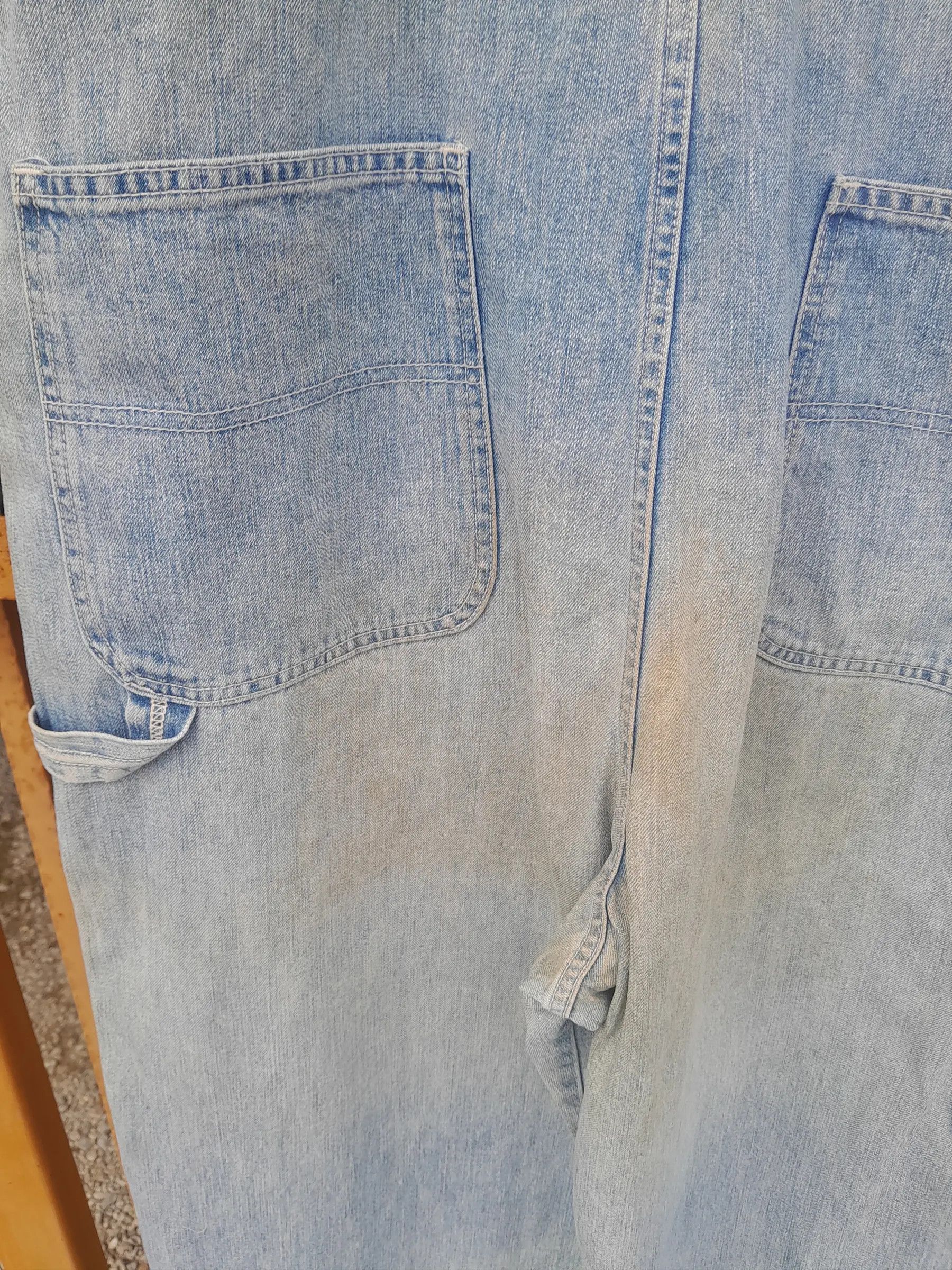 Vintage Vintage BIG JOHN scovvil button overall jeans denim Size US 40 / EU 56 - 3 Thumbnail