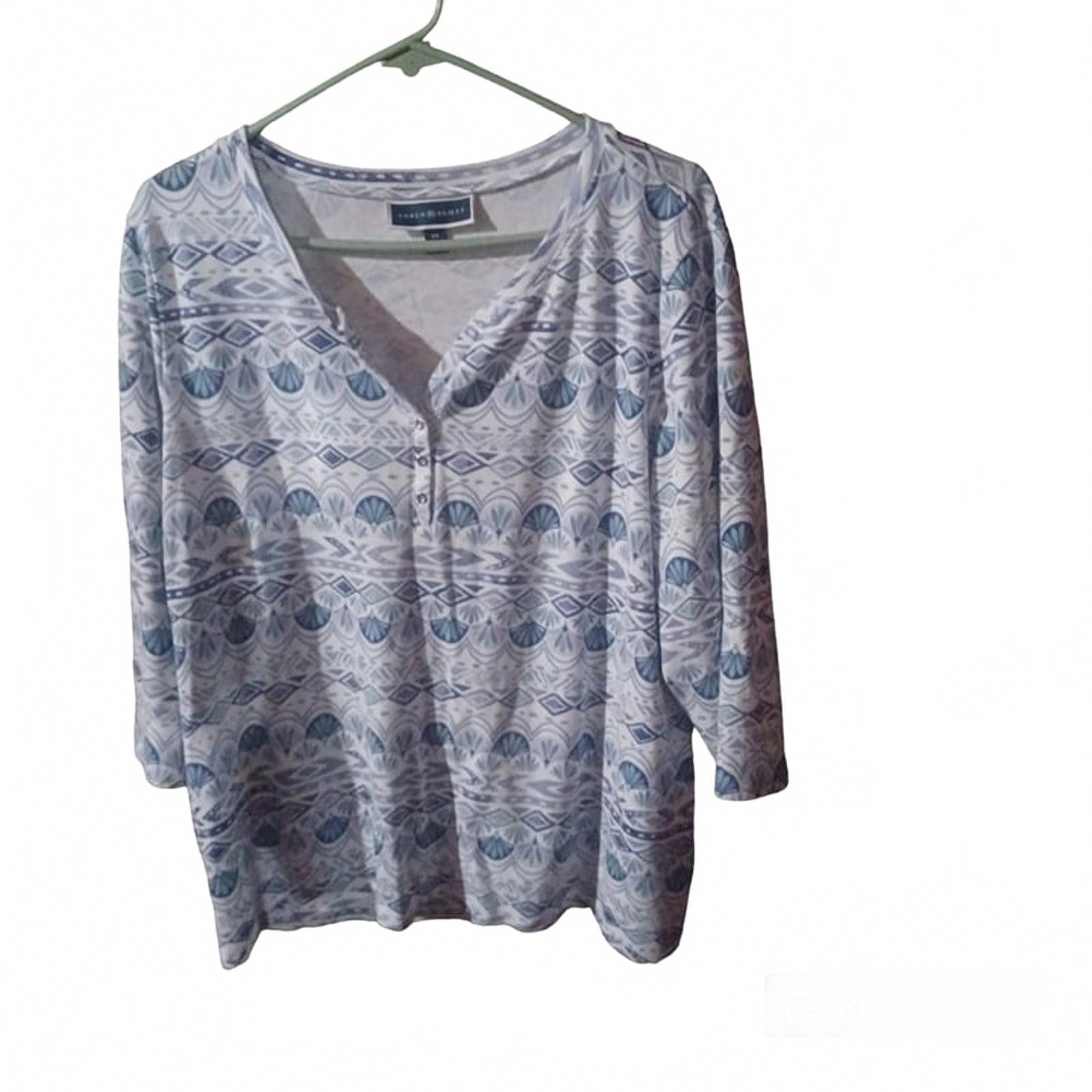 Other Karen Scott Pullover Top Size 2X Size XXL / US 16-18 / IT 52-54 - 1 Thumbnail