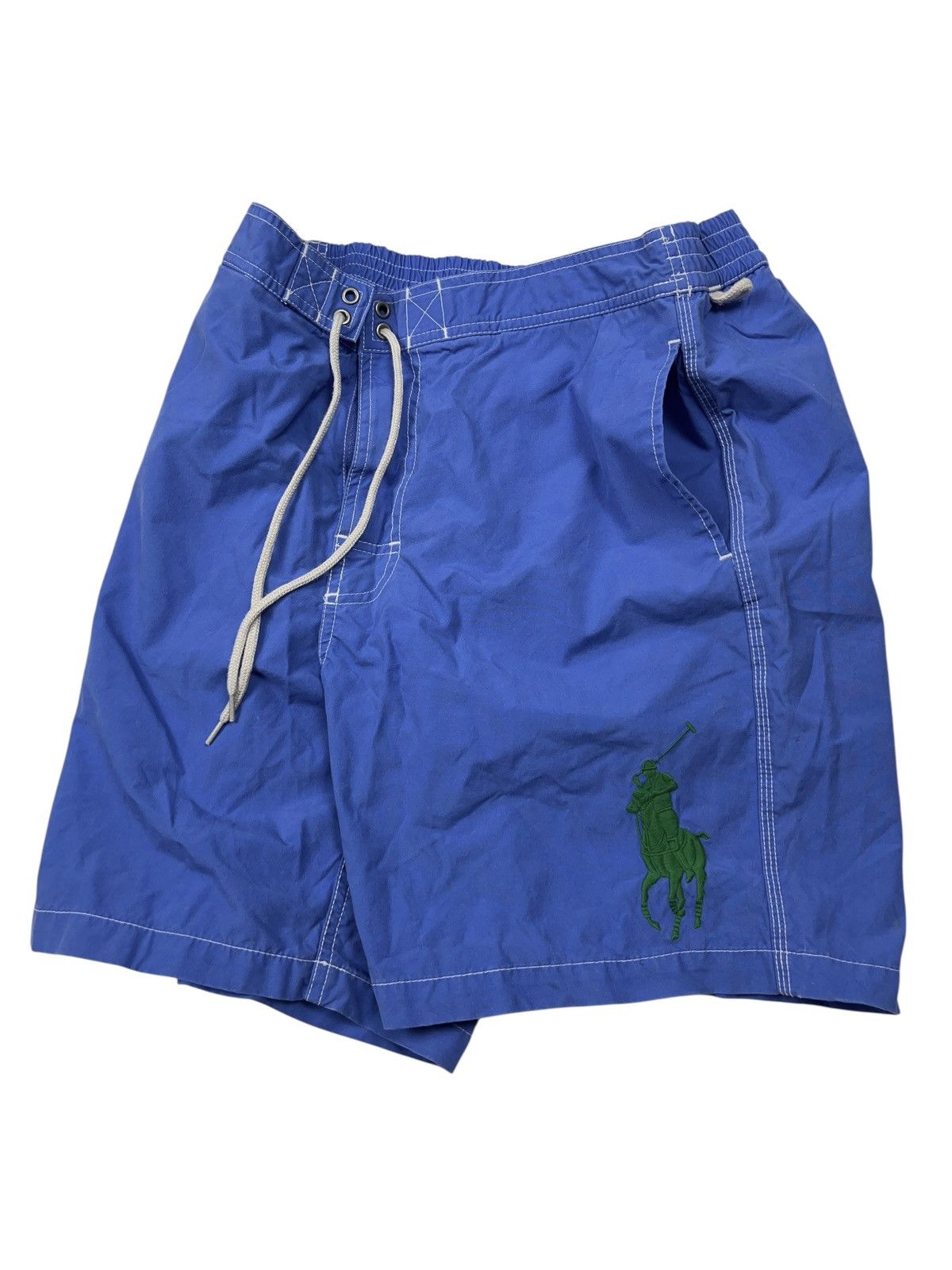 Polo Ralph Lauren Vintage 90s Polo Ralph Lauren Swimming Cargo Shorts Size S Size US 30 / EU 46 - 2 Thumbnail