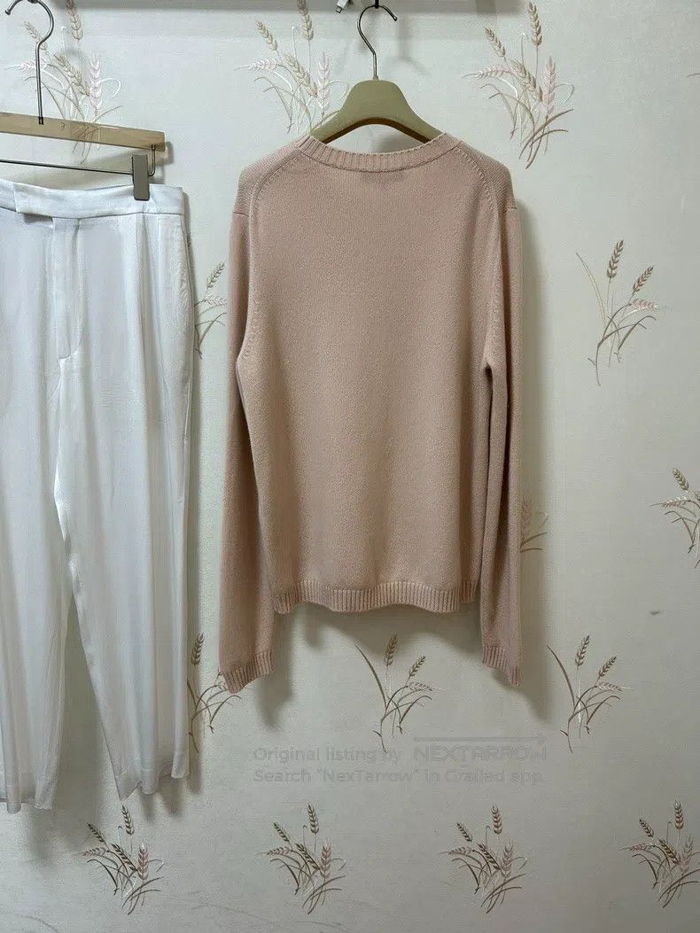 Loro Piana LORO PIANA Baby pink baby Cashmere cashmere knitted top Size M / US 6-8 / IT 42-44 - 3 Thumbnail
