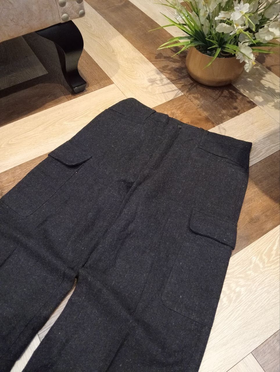 PPFM VINTAGE PPFM JAPAN COMBINE HAIR NYLON CARGO PANTS Size US 30 / EU 46 - 4 Thumbnail