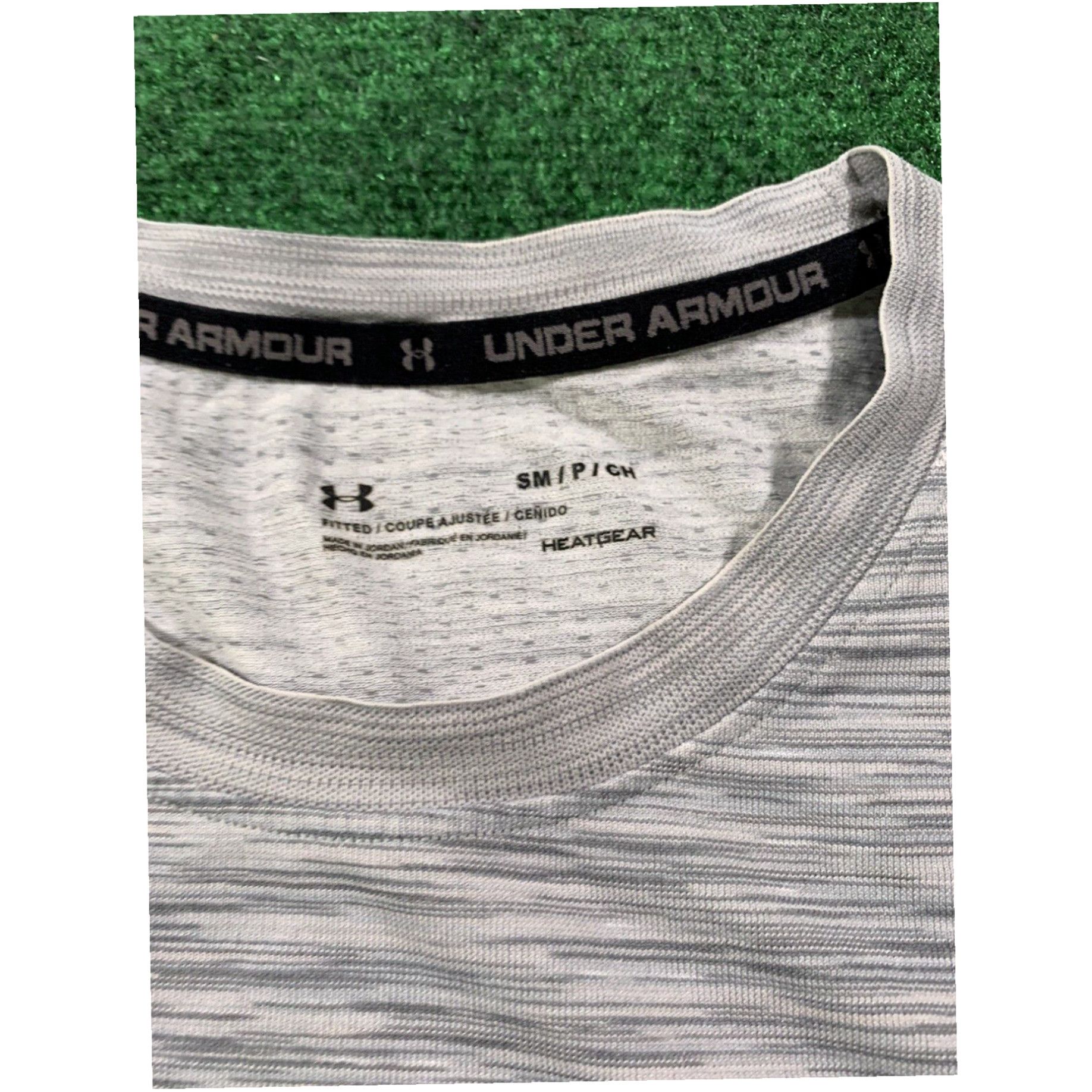 Under Armour Under Armour Mens Shirt Small Threadborne Fitted Heatgear Long Sleeve Gray Gear Size US S / EU 44-46 / 1 - 4 Thumbnail