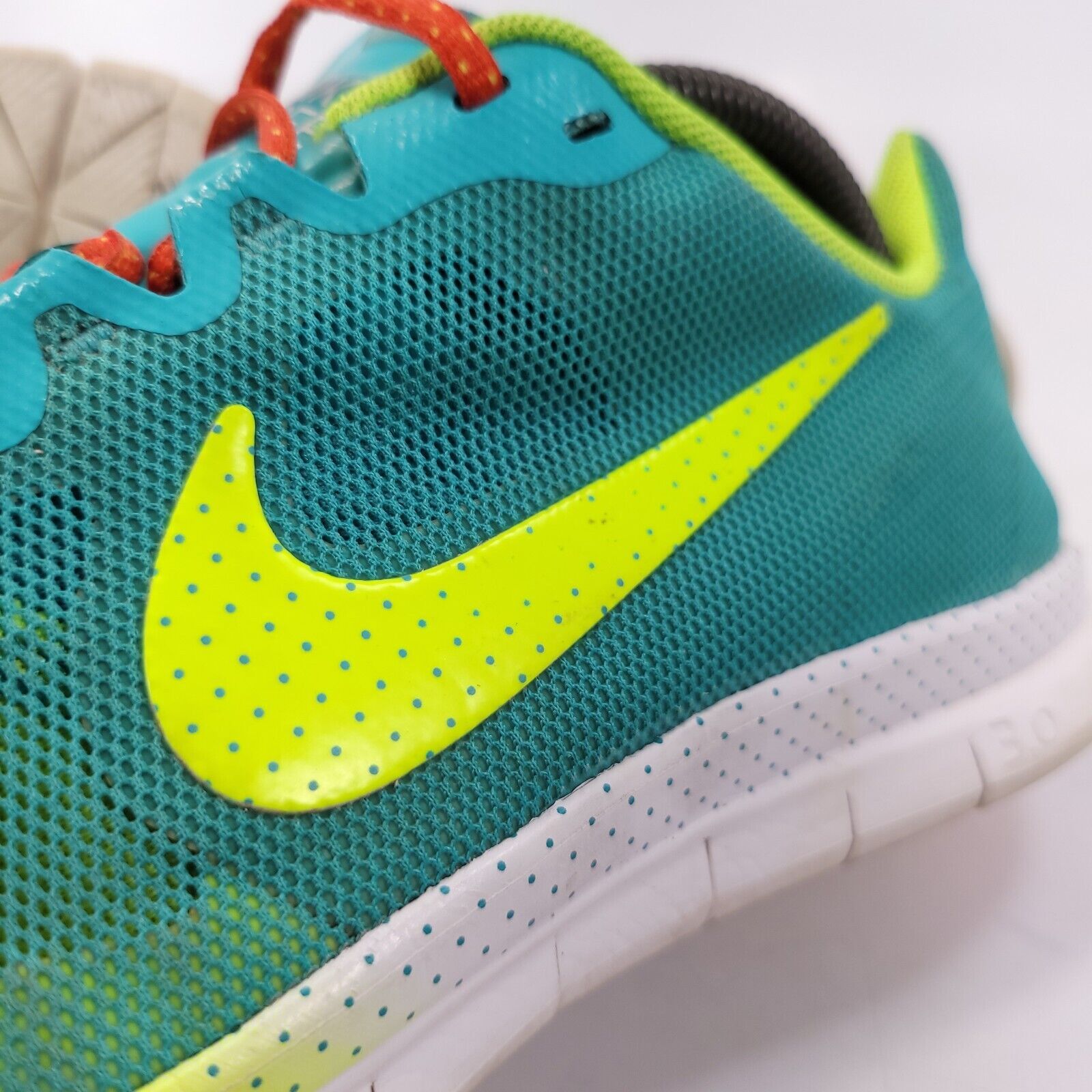 Nike Nike Free 3.0 Shoe Womens Size 9.5 579964-300 Blue Yellow Size US 9.5 / IT 39.5 - 8 Thumbnail