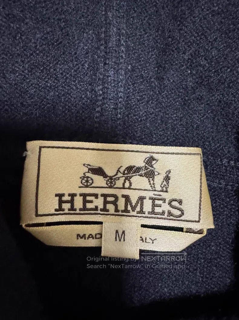 Hermes Hermes Cashmere Coat and Cashmere Hoodie, Classic Pattern Size US M / EU 48-50 / 2 - 7 Thumbnail