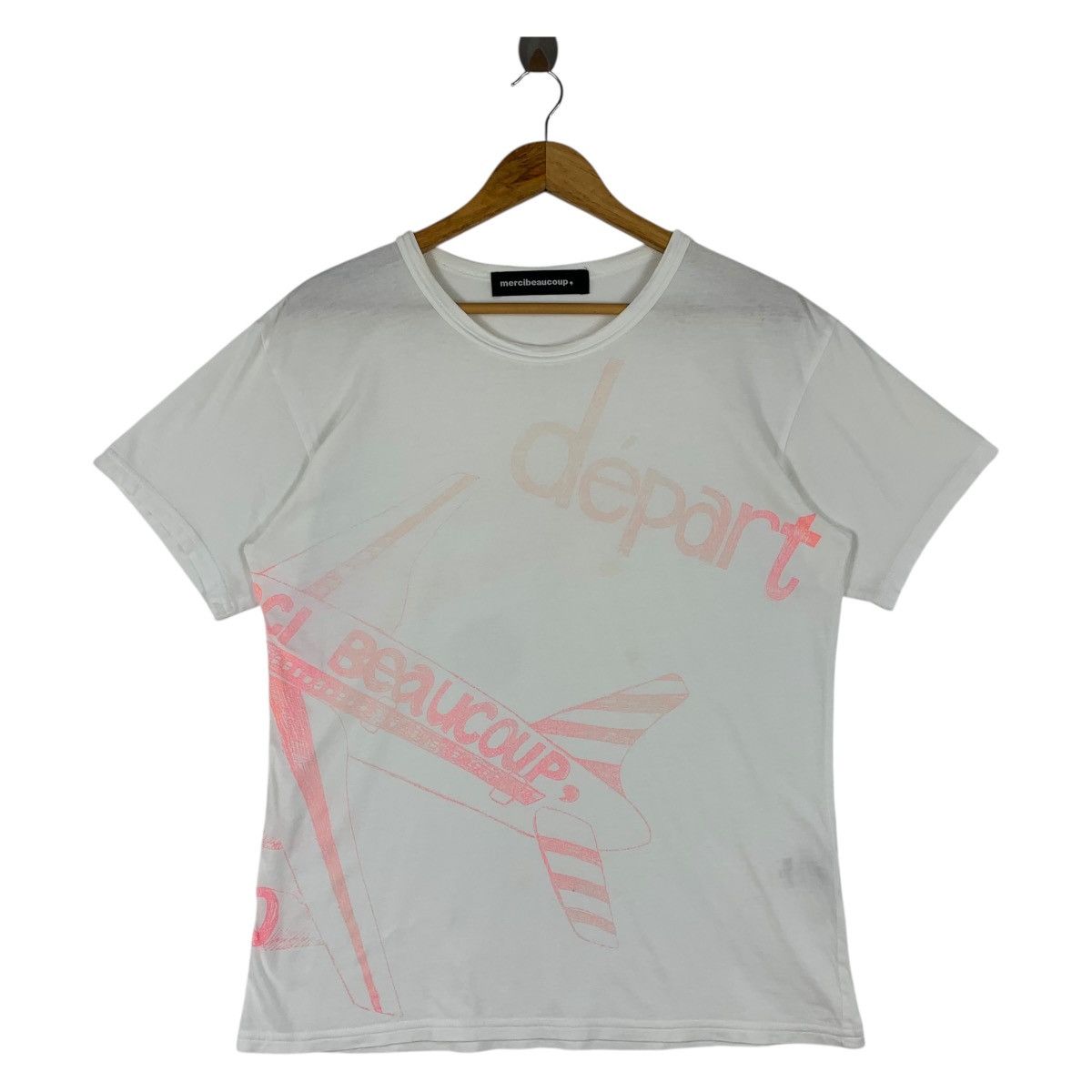 Issey Miyake × mercibeaucoup MERCIBEAUCOUP plane printed stylish women tee Size M / US 6-8 / IT 42-44 - 1 Thumbnail