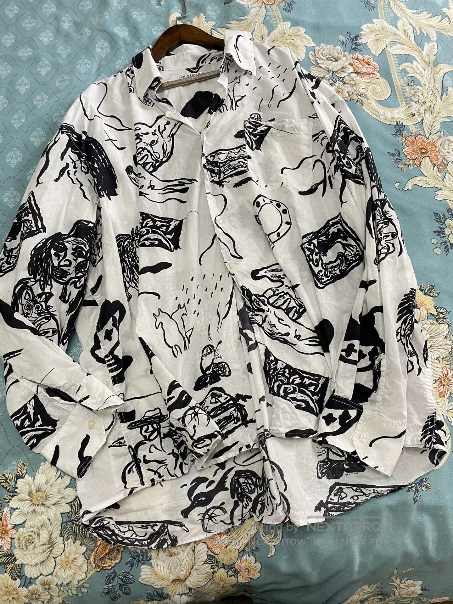 Our Legacy Our Legacy Oversized Shirt for Men. Size US M / EU 48-50 / 2 - 2 Thumbnail