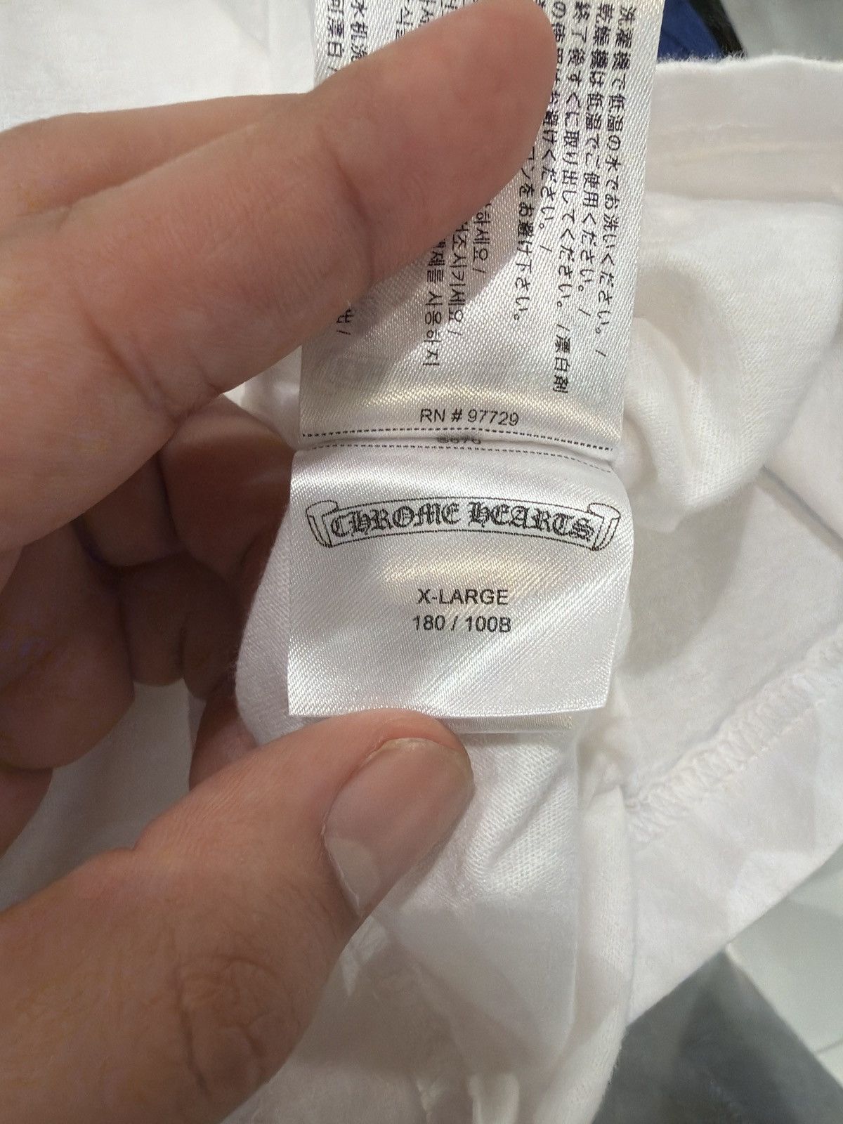 Chrome Hearts Chrome Hearts I Love NY White L/S Tee Size US XL / EU 56 / 4 - 7 Thumbnail