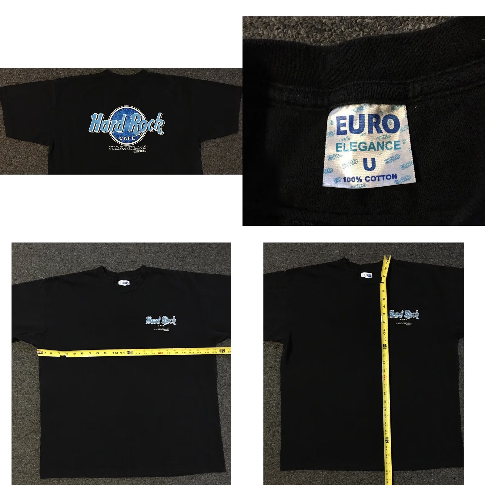 Nautica VINTAGE Mazatlan Mexico Bar Faded Shirt M L Beach Nautical Surf Beer Dive Grunge Navy Black USA 80s 90s Sailing Mens T-Shirt Short Sleeve Size US M / EU 48-50 / 2 - 8 Thumbnail