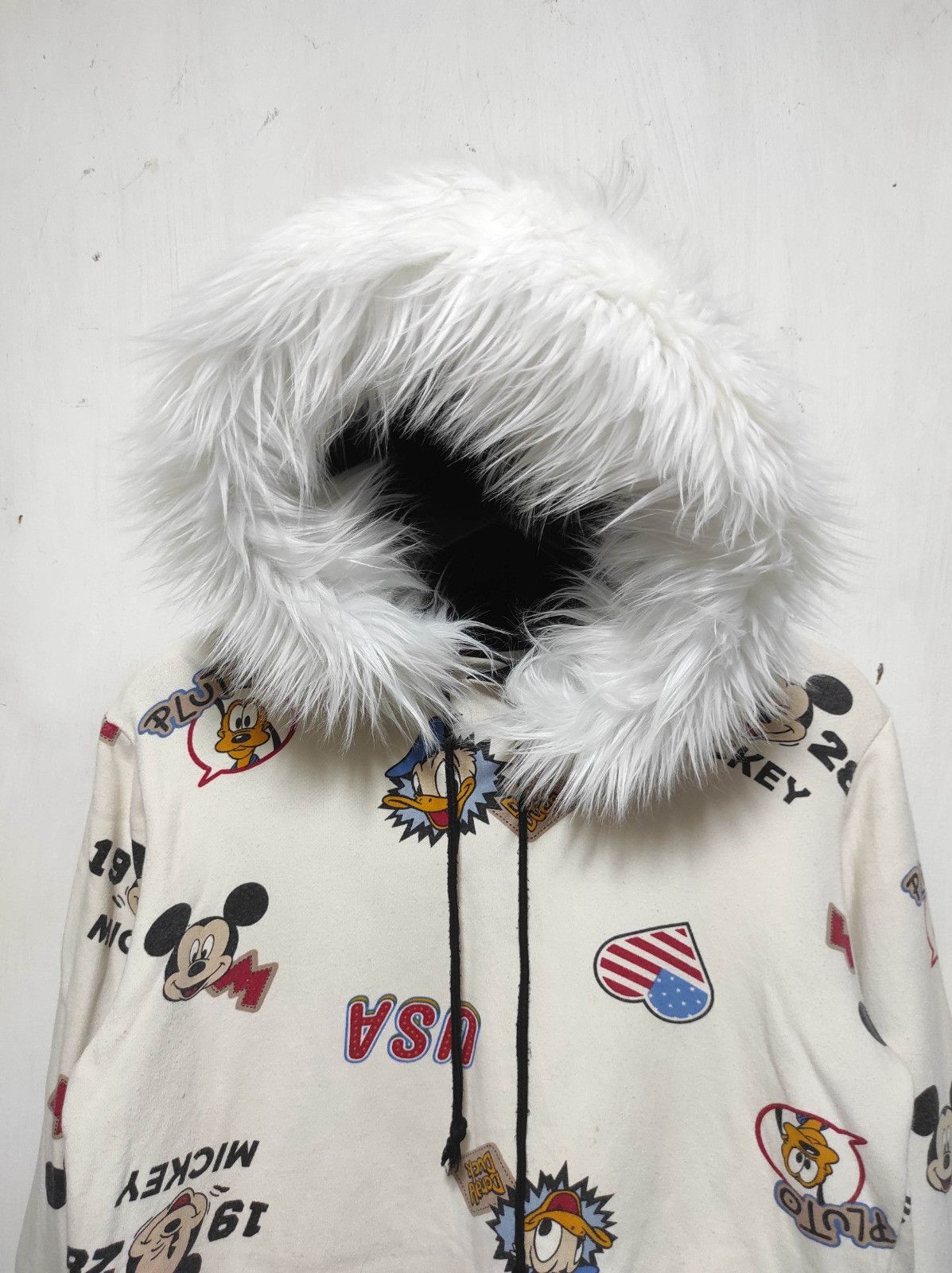 Disney Disney fullprint fur hoodie Size US S / EU 44-46 / 1 - 3 Thumbnail