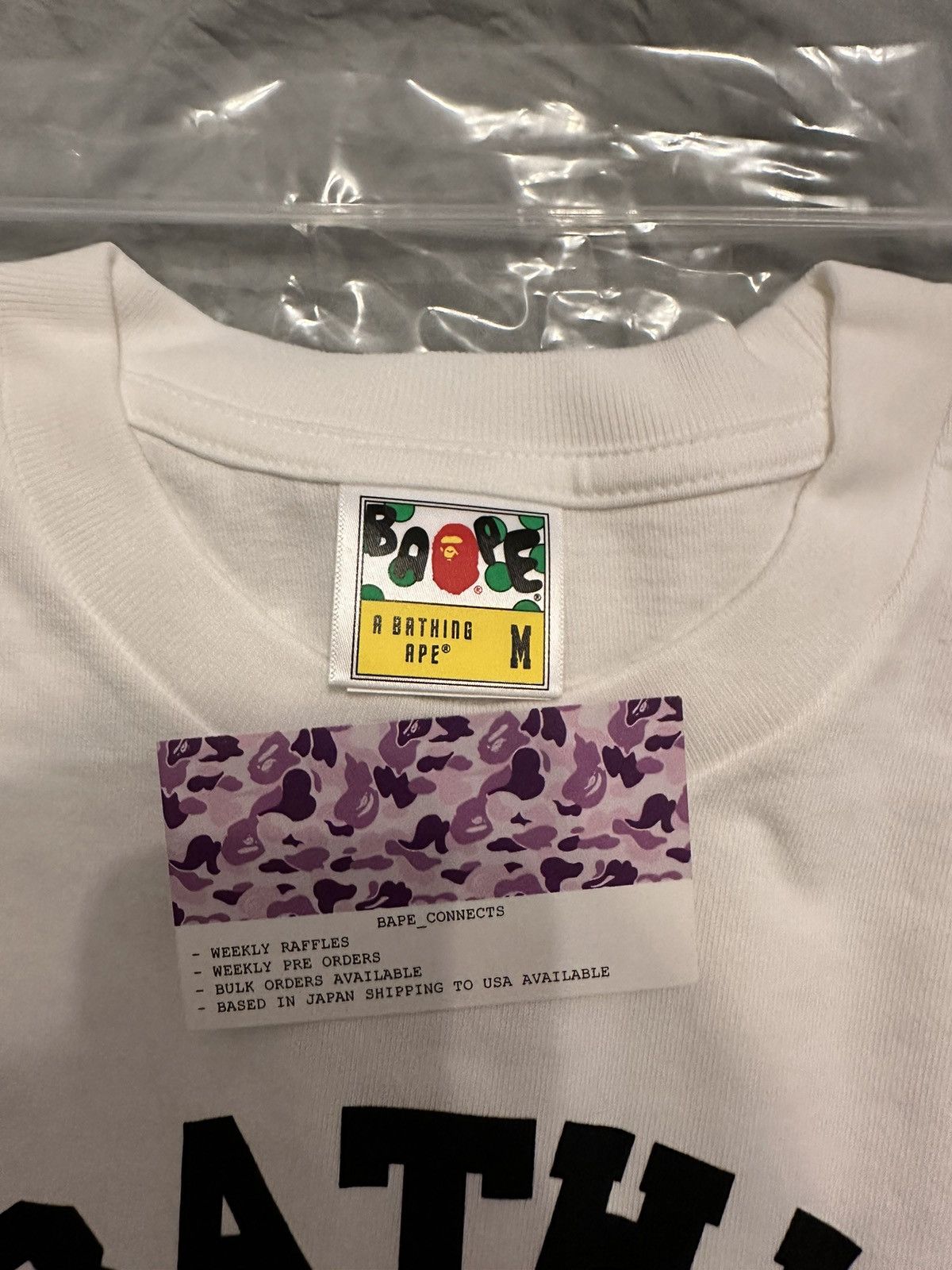 Bape Color Camo College Tee Size US M / EU 48-50 / 2 - 2 Thumbnail