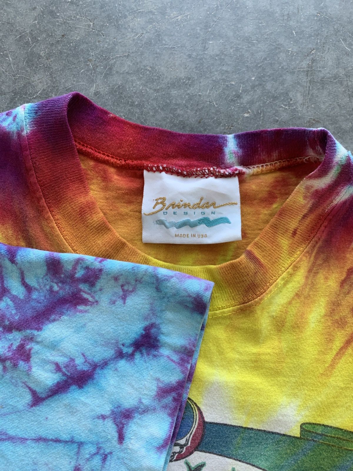 Grateful Dead × Vintage Crazy Vintage 90s Grateful Dead Lot Tee Mr. Natural R Crumb Size US XL / EU 56 / 4 - 4 Thumbnail