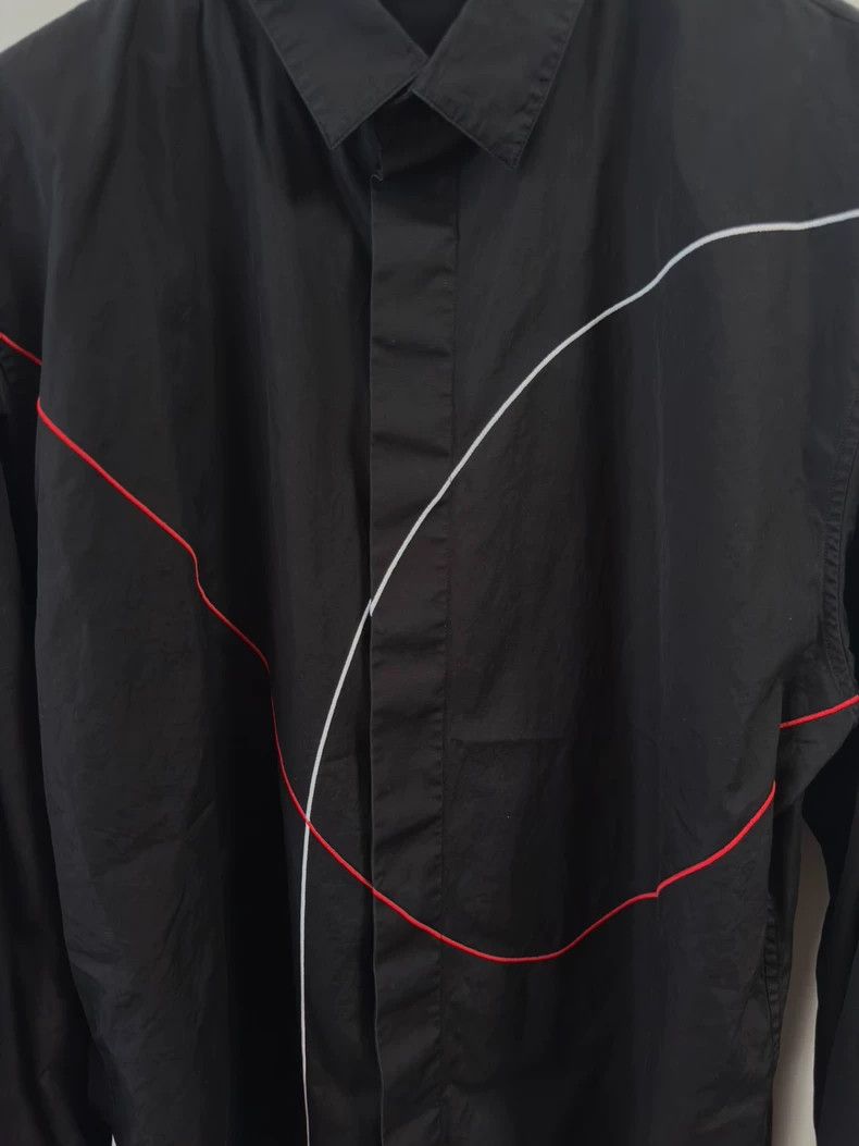 Dior Dior Red and white line black shirt Size US XS / EU 42 / 0 - 2 Thumbnail