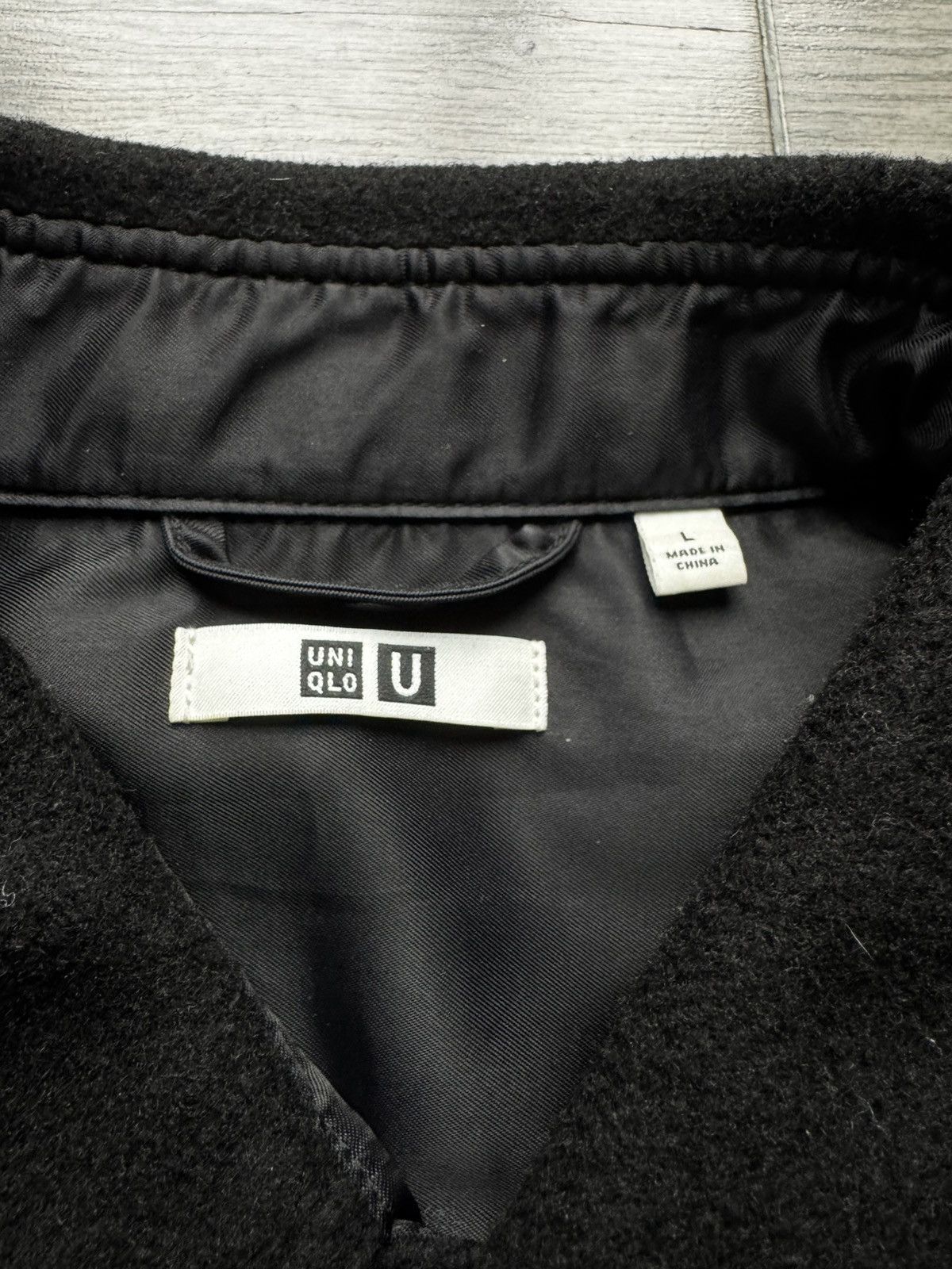 Lemaire × Uniqlo Uniqlo U One Pocket Wool Overshirt Size US L / EU 52-54 / 3 - 2 Thumbnail