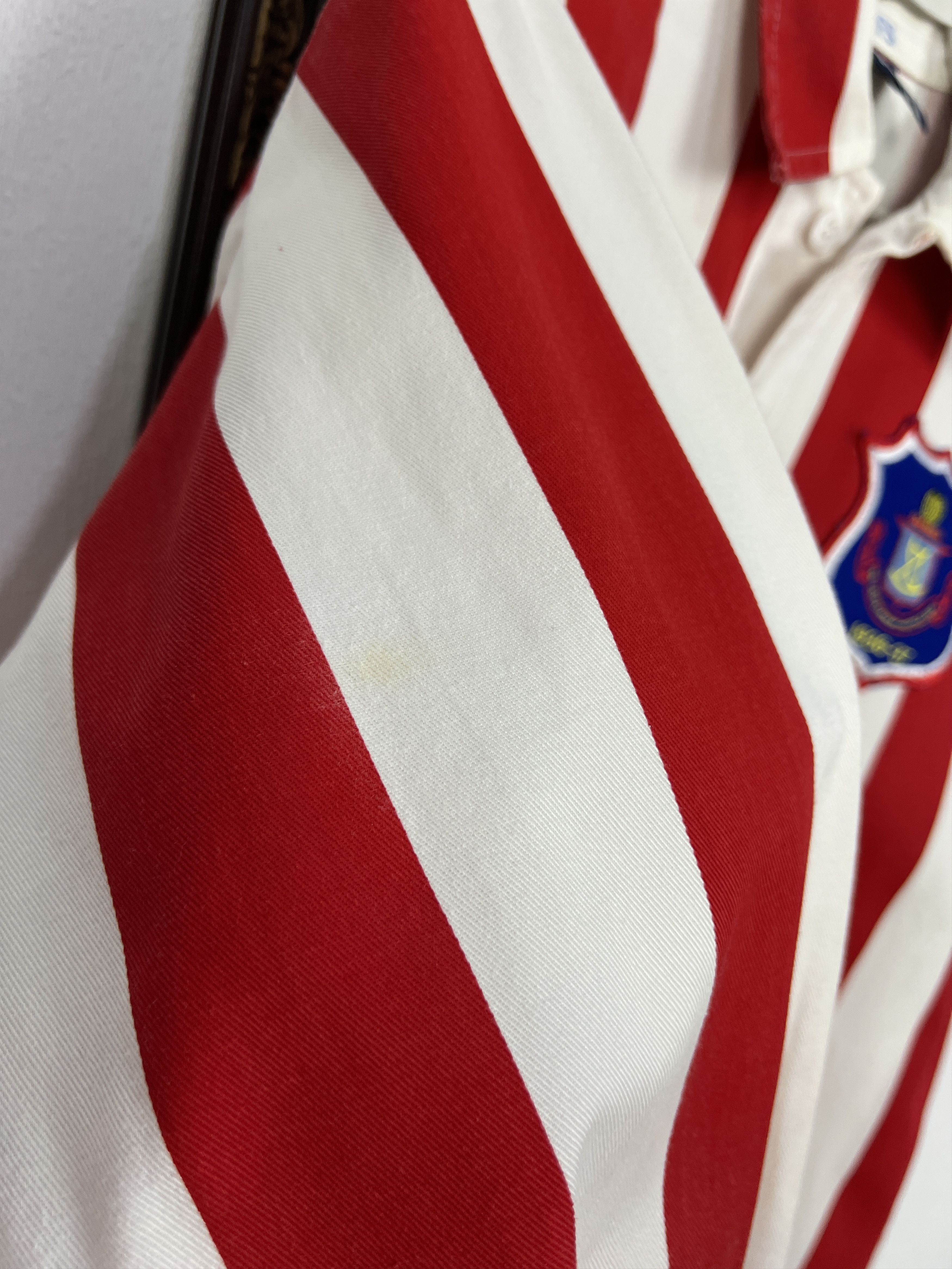 Toffs Sunderland football shirt Retro Replica Soccer Jersey Trikot Size US L / EU 52-54 / 3 - 9 Thumbnail