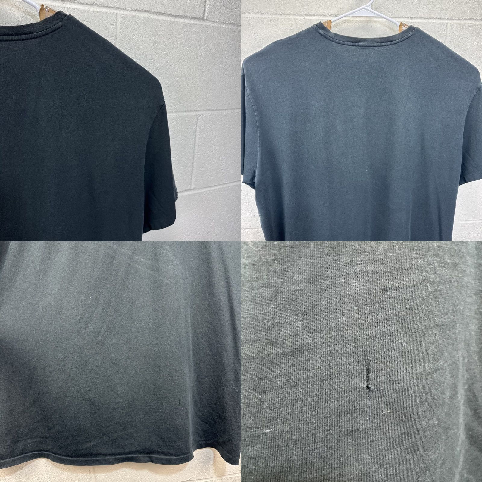 Ralph Lauren VINTAGE Polo Ralph Lauren T Shirt Mens 3XB Big Black V Neck Short Sleeve Red Logo Size US XXL / EU 58 / 5 - 10 Thumbnail