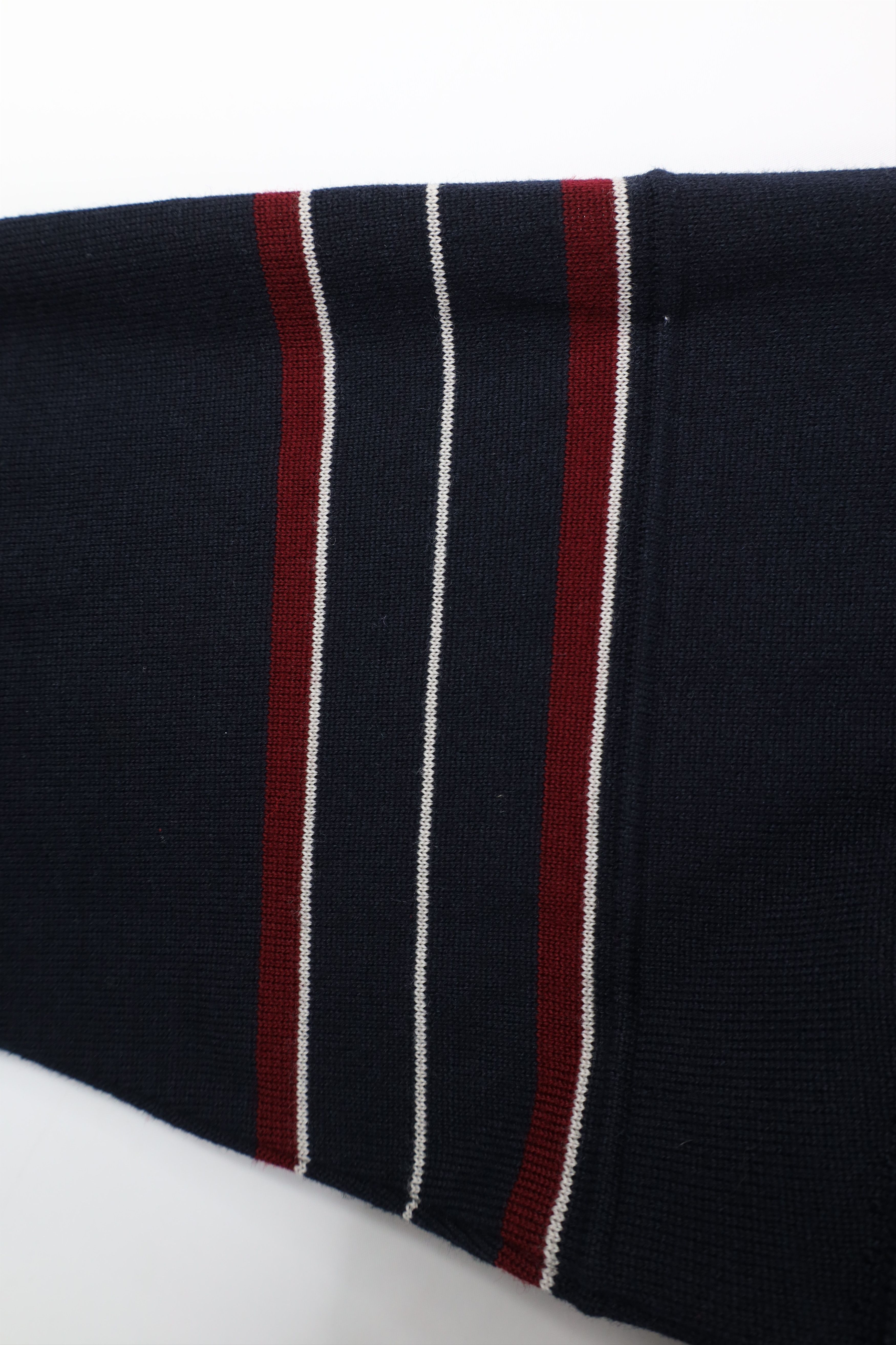 Vintage Vintage 90s Streetwear Knit Striped Cardigan Sweater Blue Size US XL / EU 56 / 4 - 7 Thumbnail