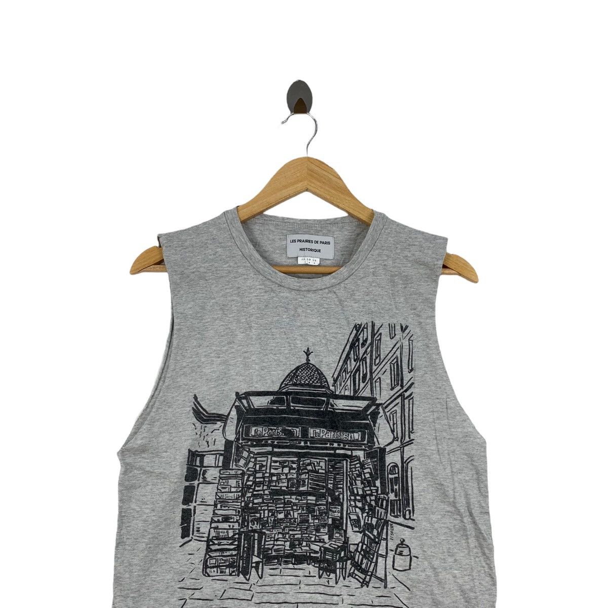 Other LES PRAIRIES DE Paris Historique Drawings Design Sleeveless Size US S / EU 44-46 / 1 - 2 Thumbnail