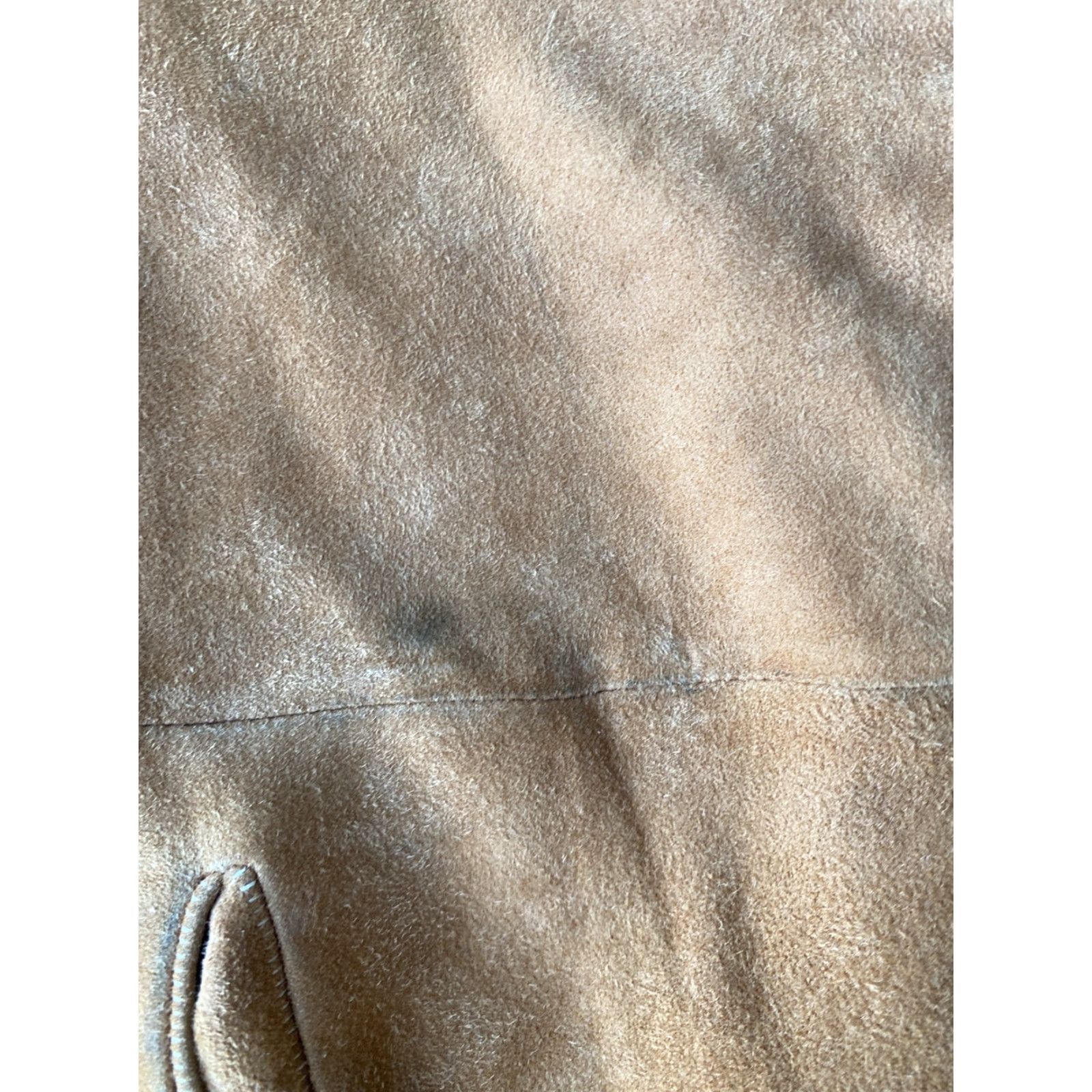 Vintage VINTAGE Robert Comstock Men’s Suede Full Zip Jacket Size 44 Tan Brown Size US S / EU 44-46 / 1 - 7 Thumbnail