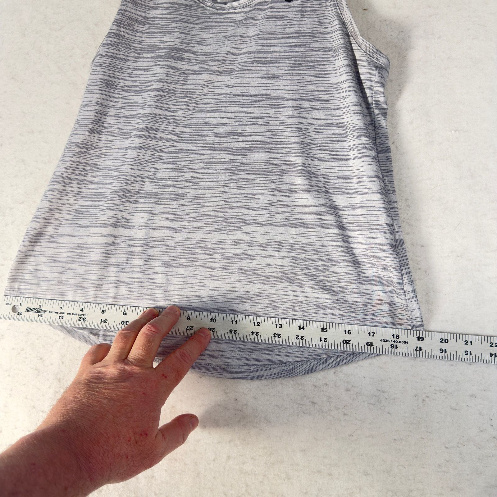 Nike Nike Dri-FIT Women Tank Top Gray Space Dye Sleeveless Small Size S / US 4 / IT 40 - 9 Thumbnail