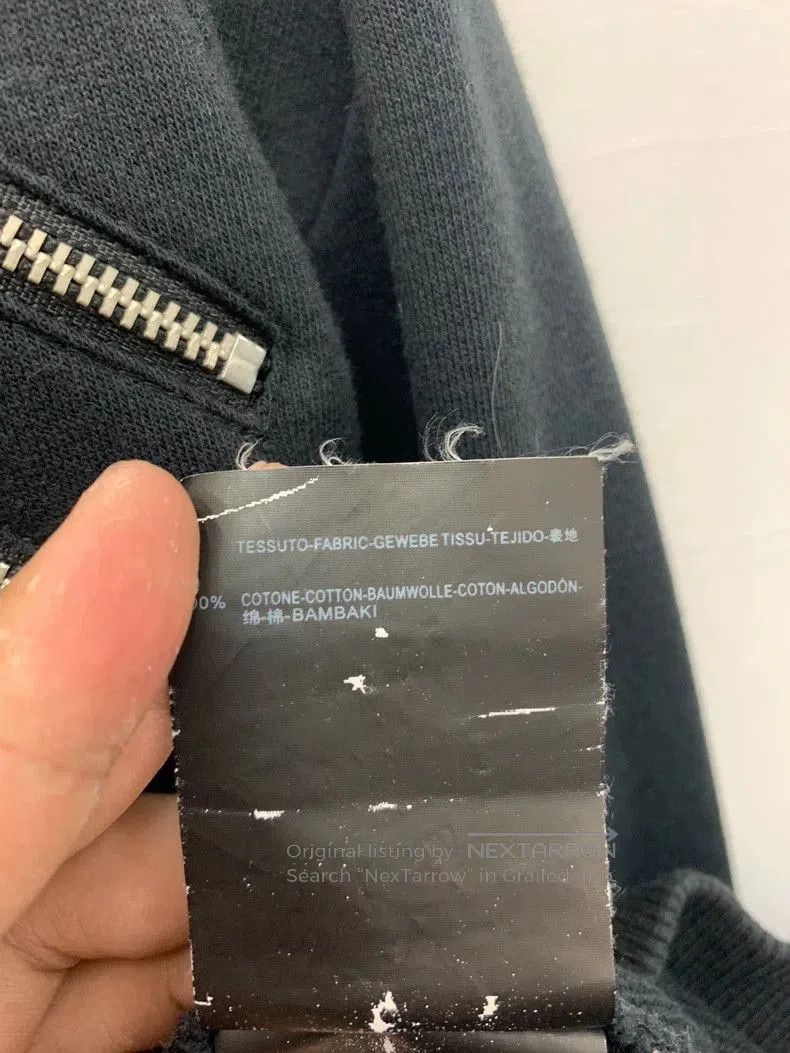 Saint Laurent Paris Saint Laurent Black Five-Zip Sweatshirt. Size US S / EU 44-46 / 1 - 5 Thumbnail