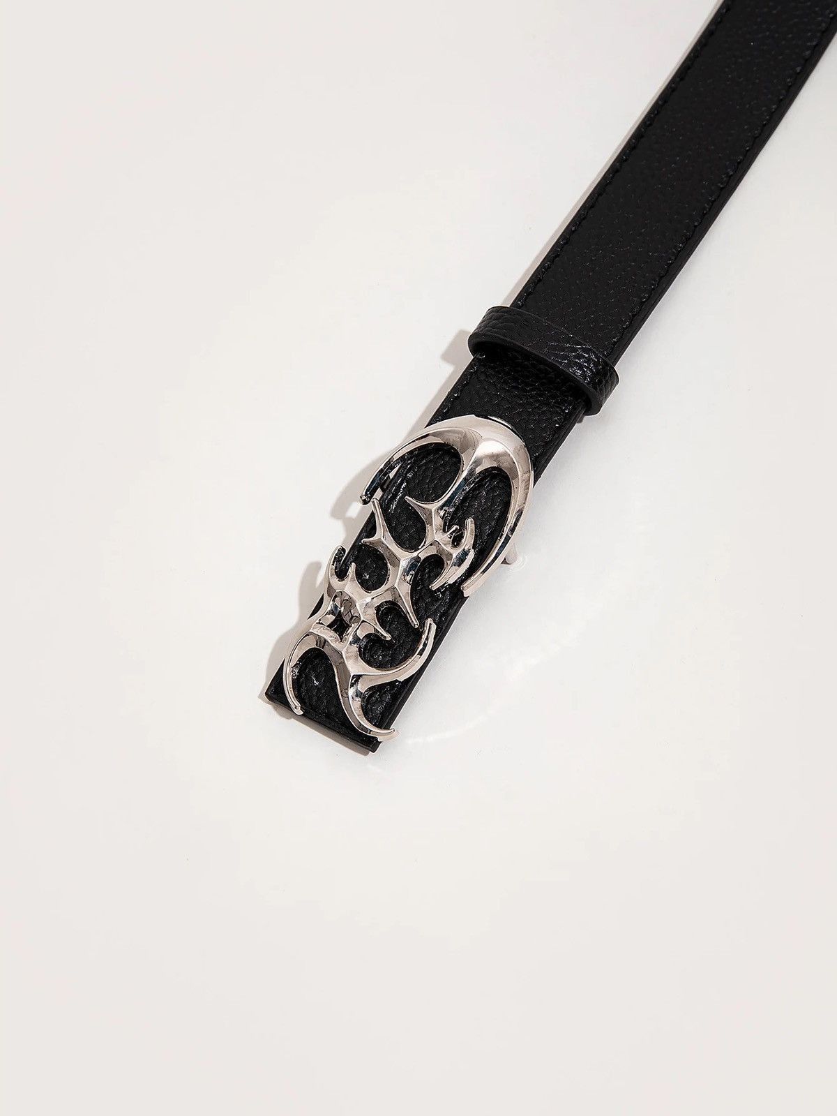 Jewelry × Vintage Streetwear Design Buckle PU Leather Belt Size ONE SIZE - 4 Thumbnail